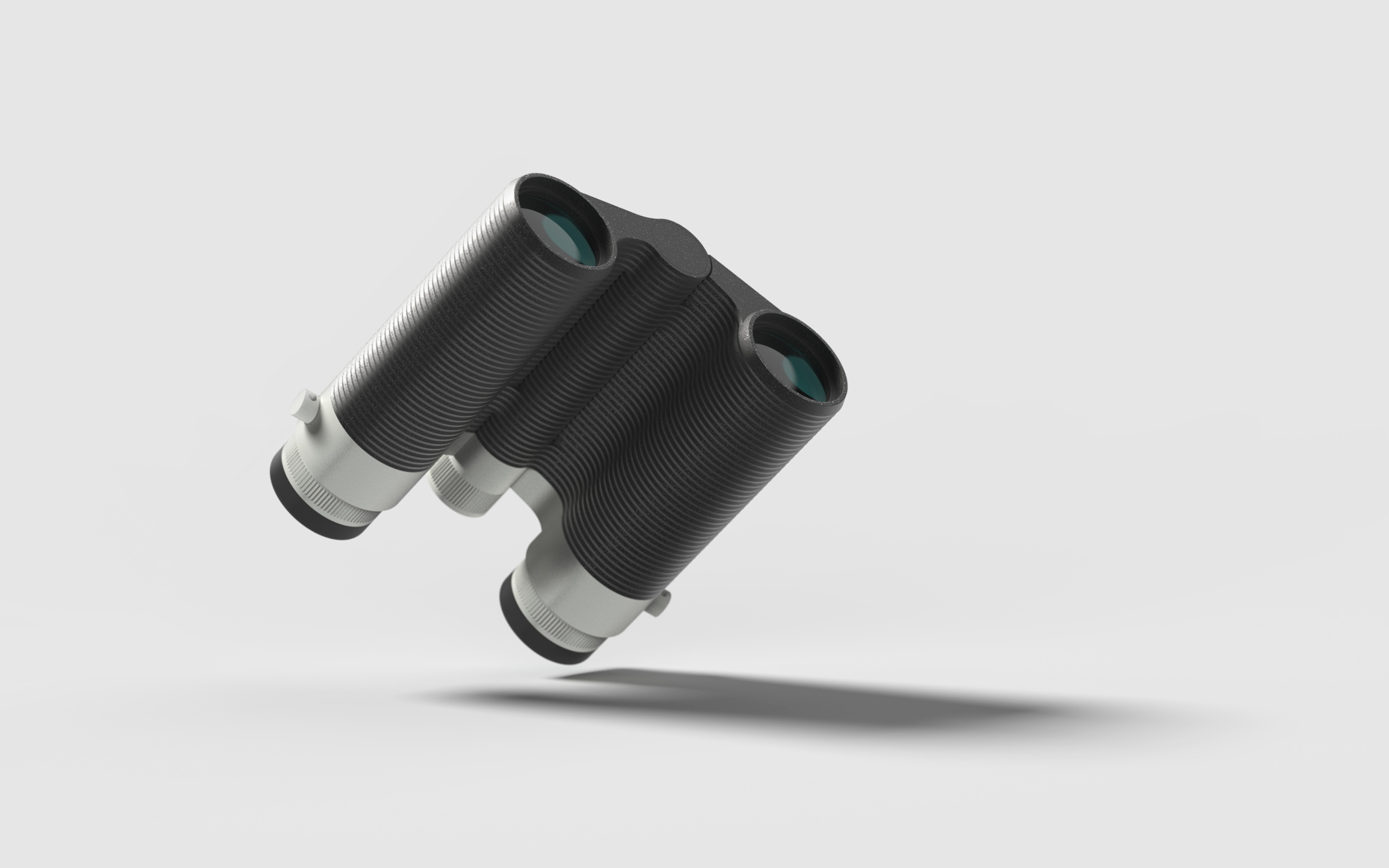 black，telescope，FLUTED，