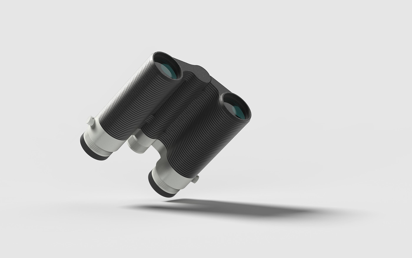 black，telescope，FLUTED，