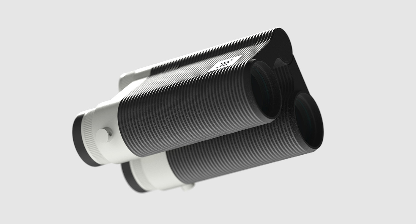black，telescope，FLUTED，