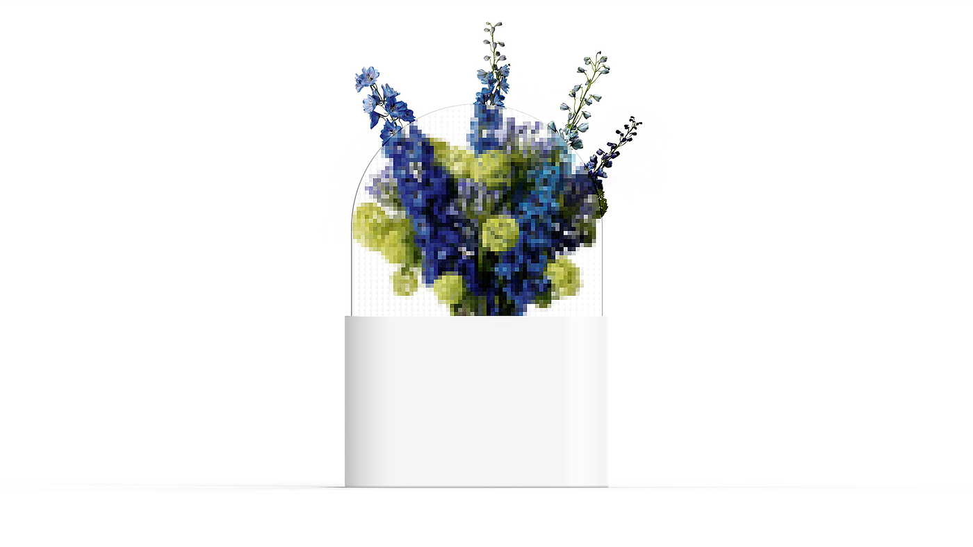 vase，Mosaic，flower，Design，