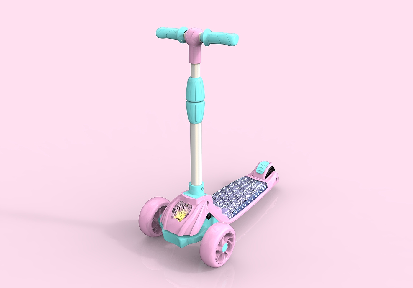 Pedal full transparent light，