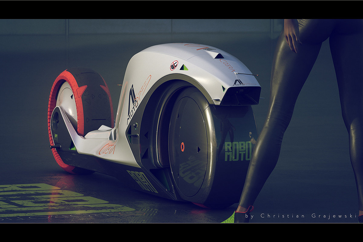 赛车，摩托车，The Cobra，Christian Grajewski，