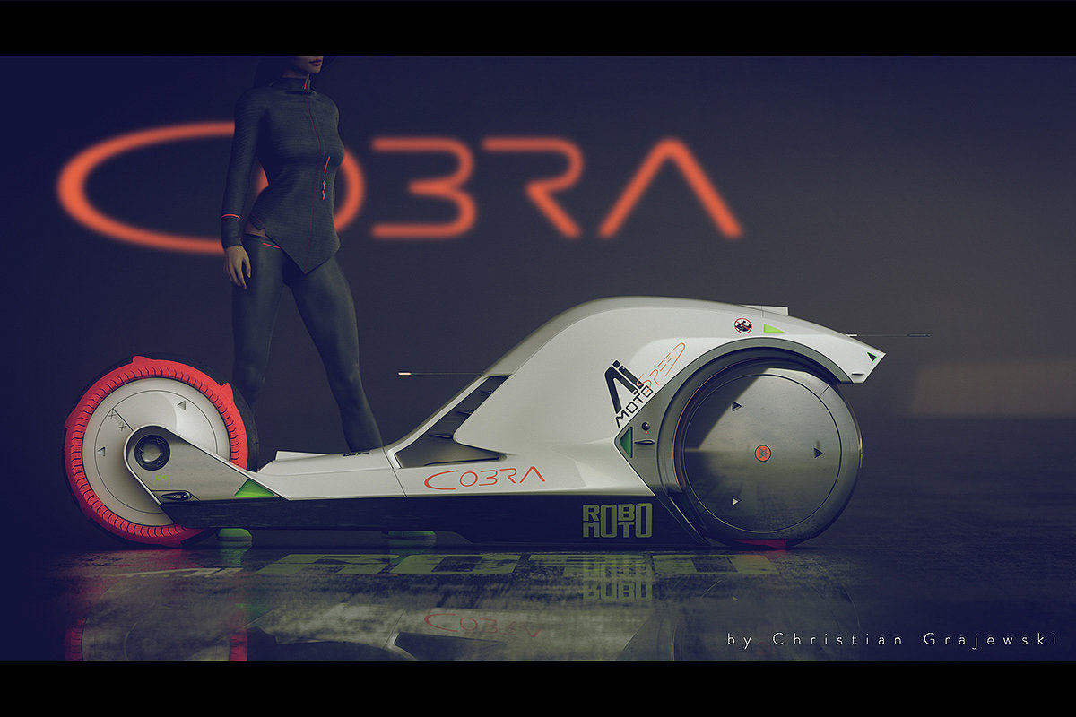 赛车，摩托车，The Cobra，Christian Grajewski，