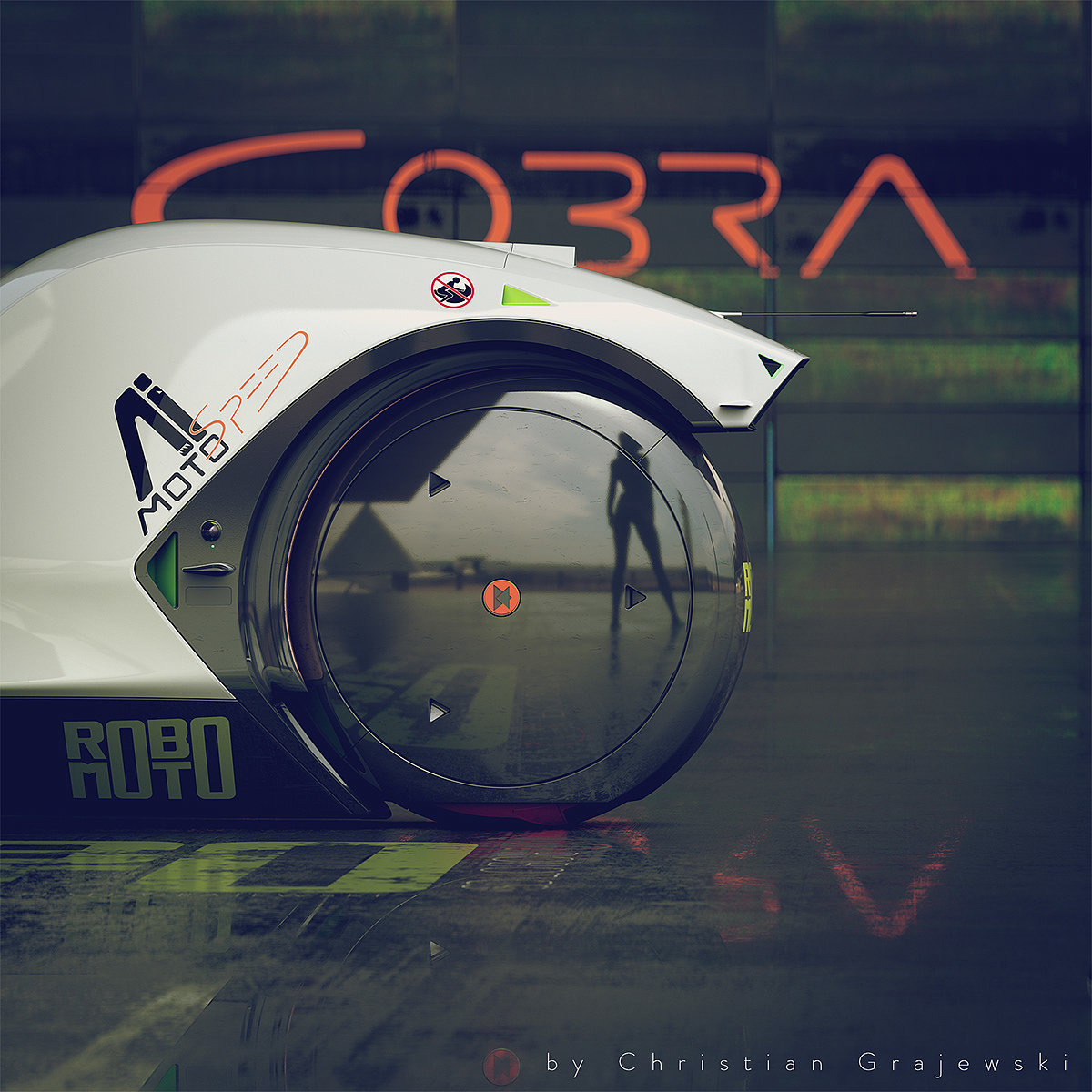 赛车，摩托车，The Cobra，Christian Grajewski，