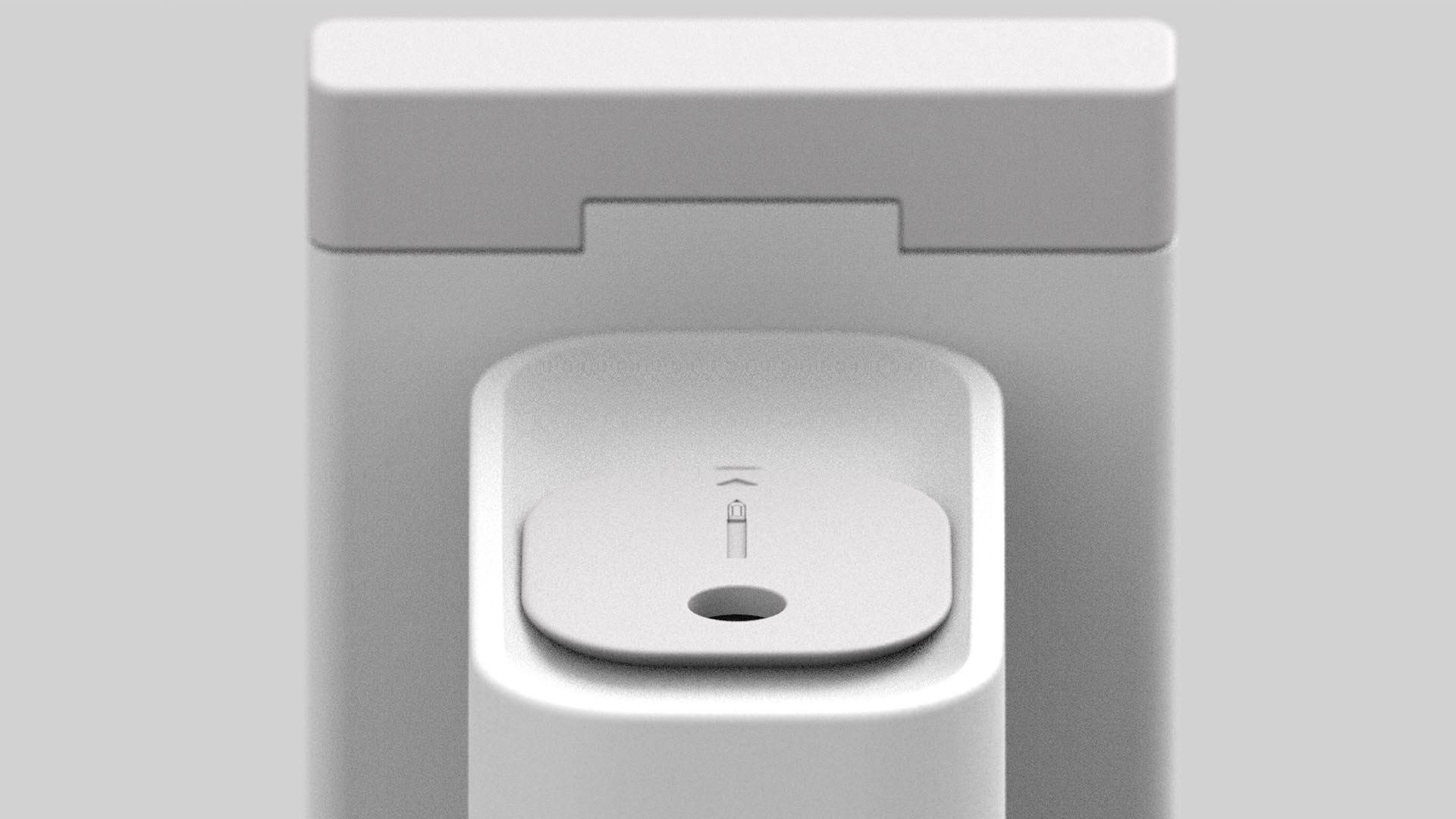 Stubby，Pencil sharpener，white，