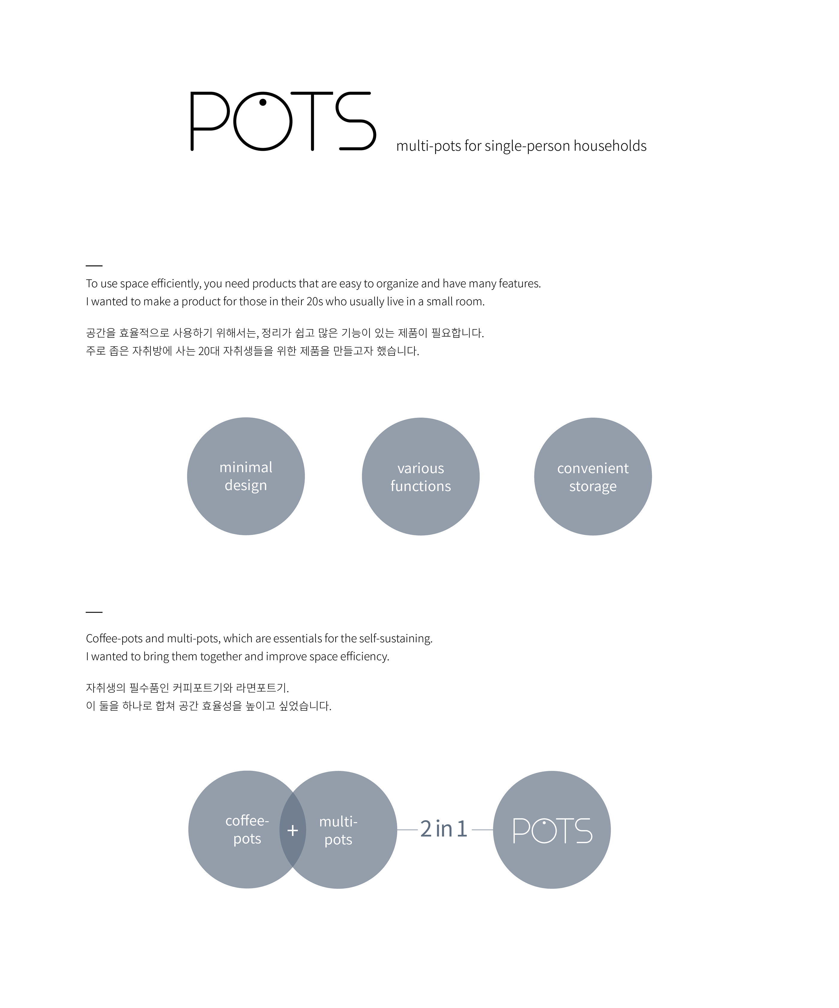 Home appliance design，kettle，POTS，