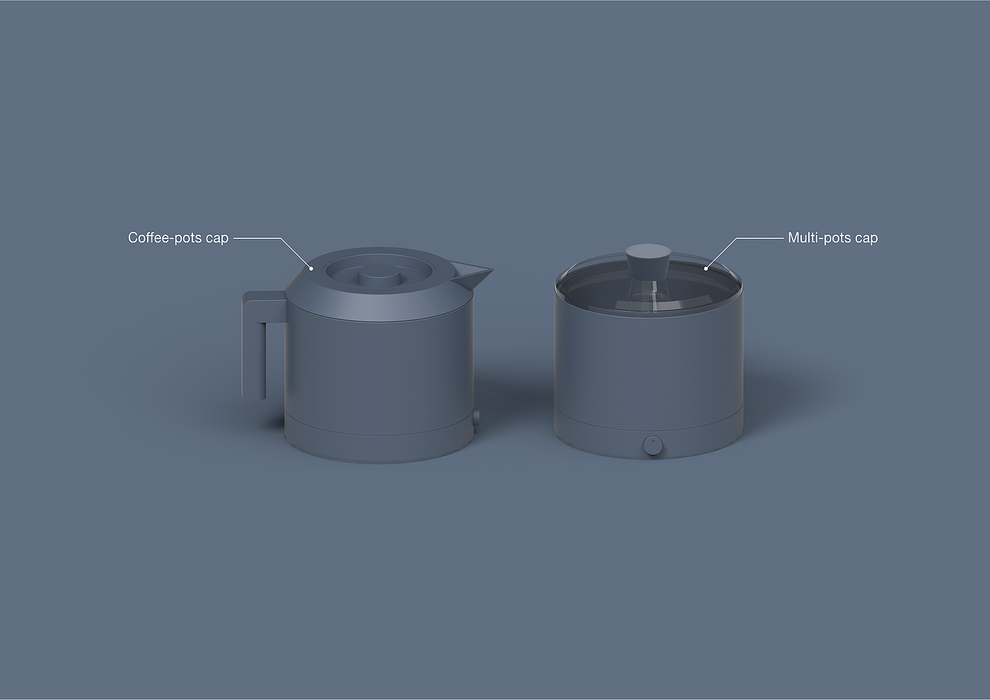 Home appliance design，kettle，POTS，