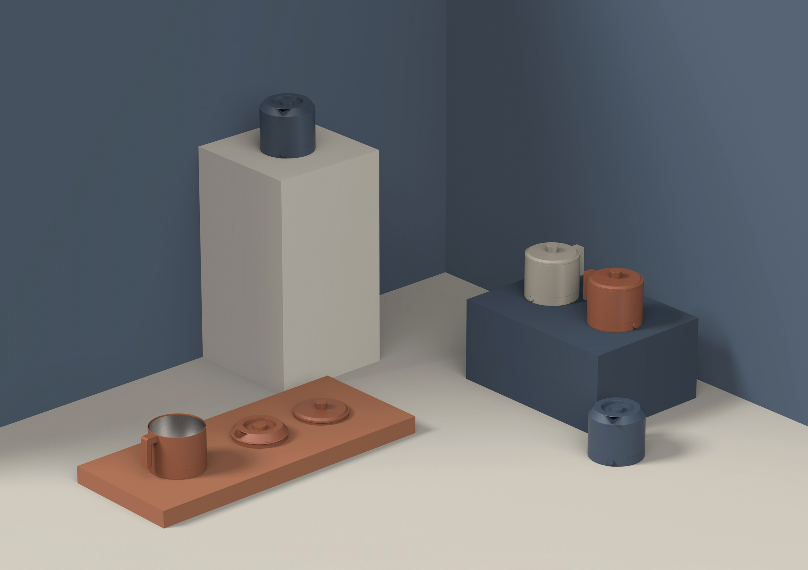 Home appliance design，kettle，POTS，