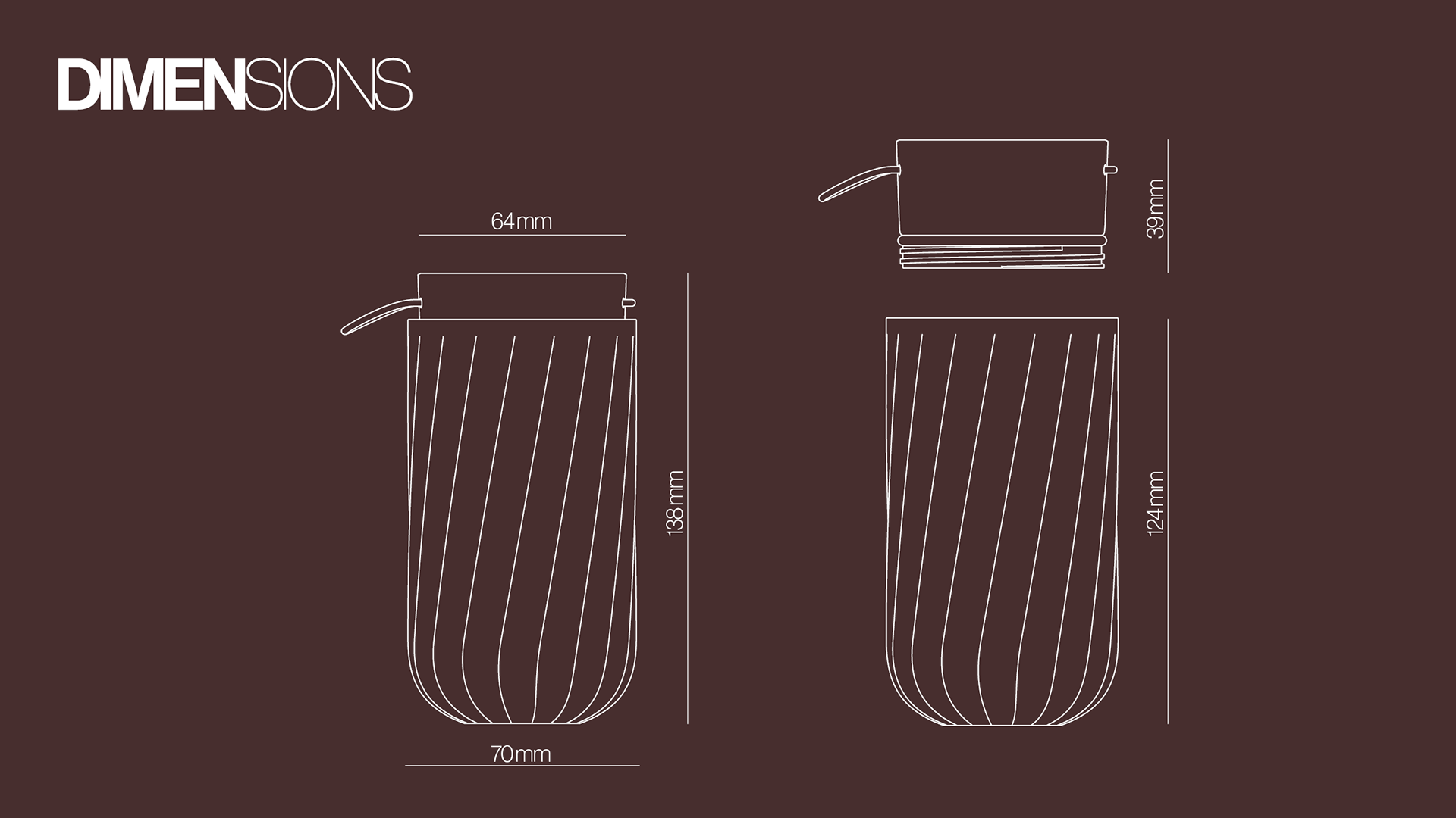 Metal，Hot water cup，Travelmosquito，Water cup，