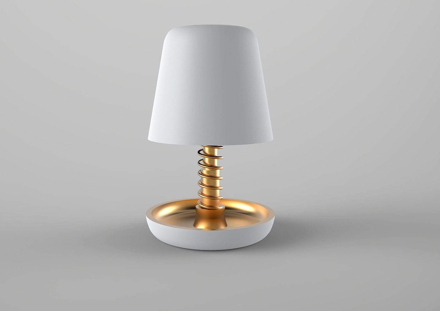 white，Table lamp design，TOMORROW，