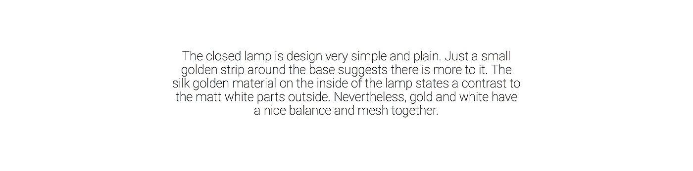 white，Table lamp design，TOMORROW，