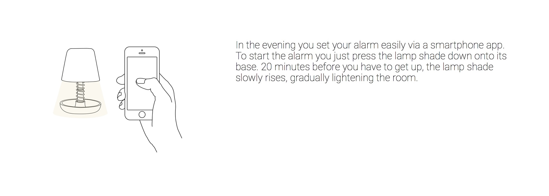 white，Table lamp design，TOMORROW，