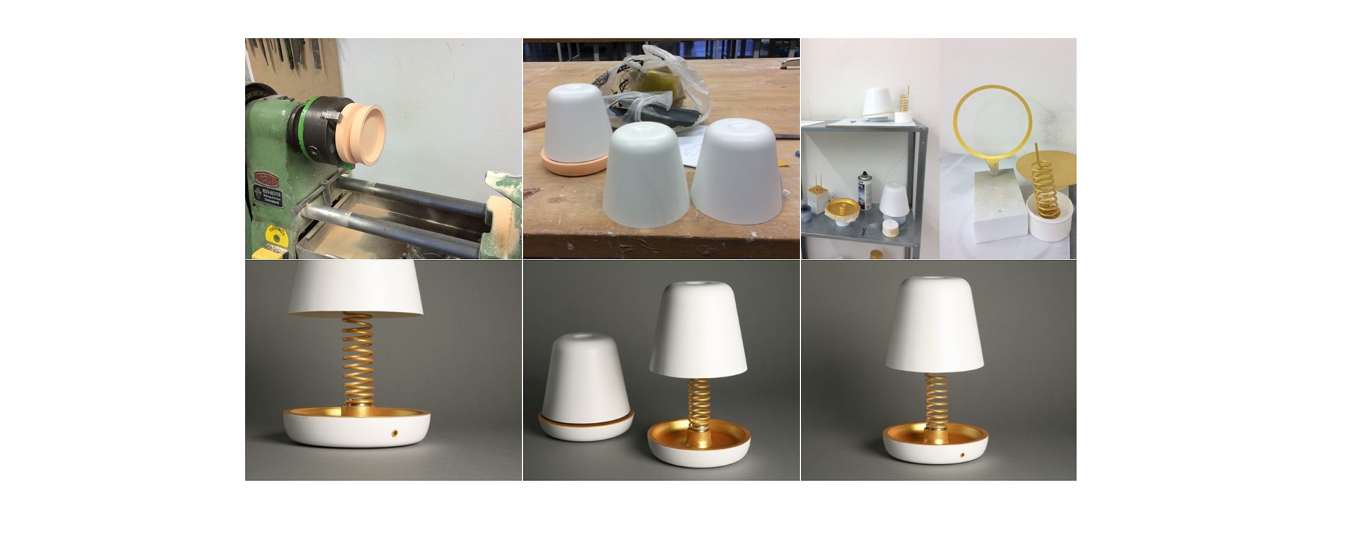 white，Table lamp design，TOMORROW，