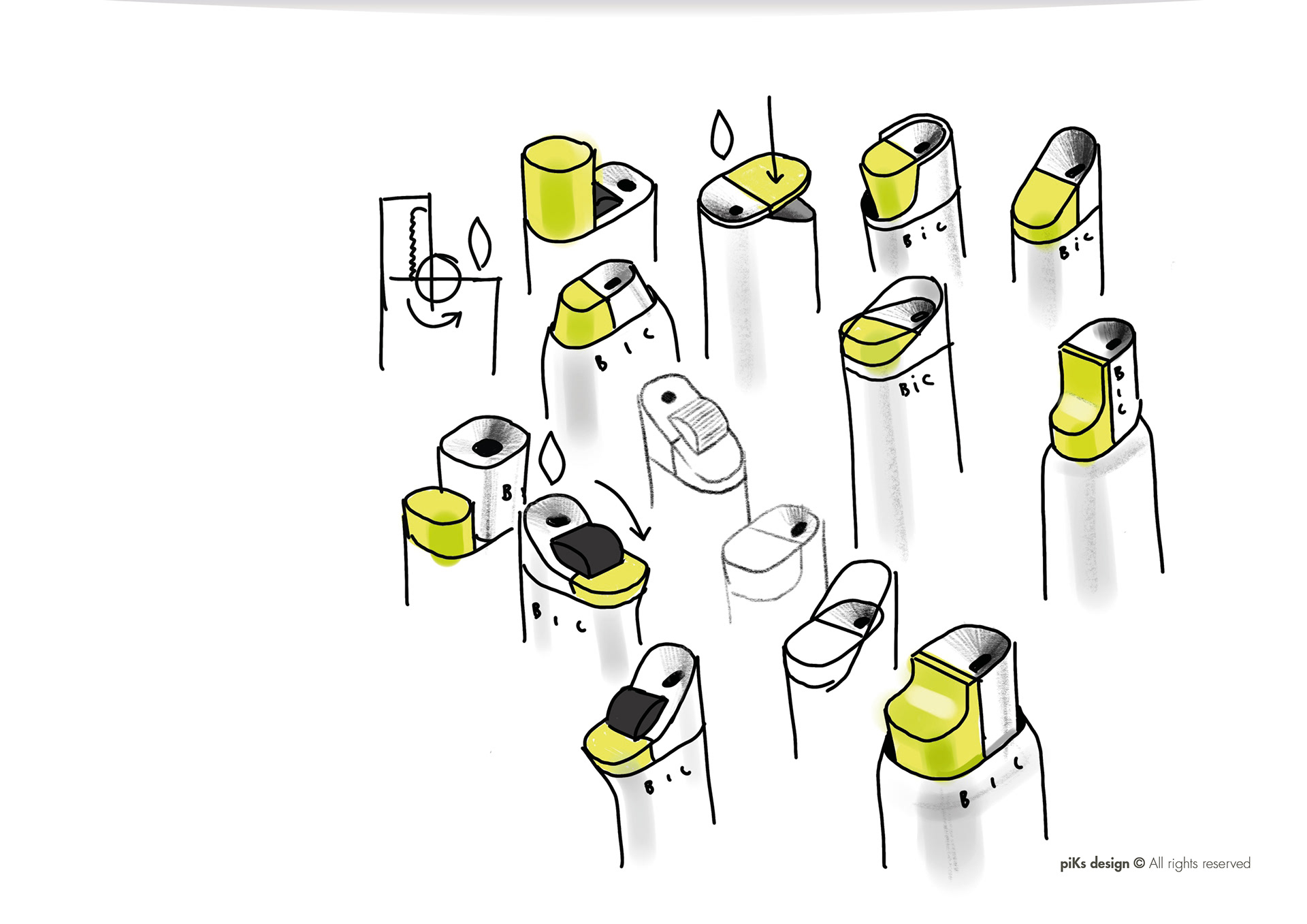 simple，Lighter，lighter，BIC，