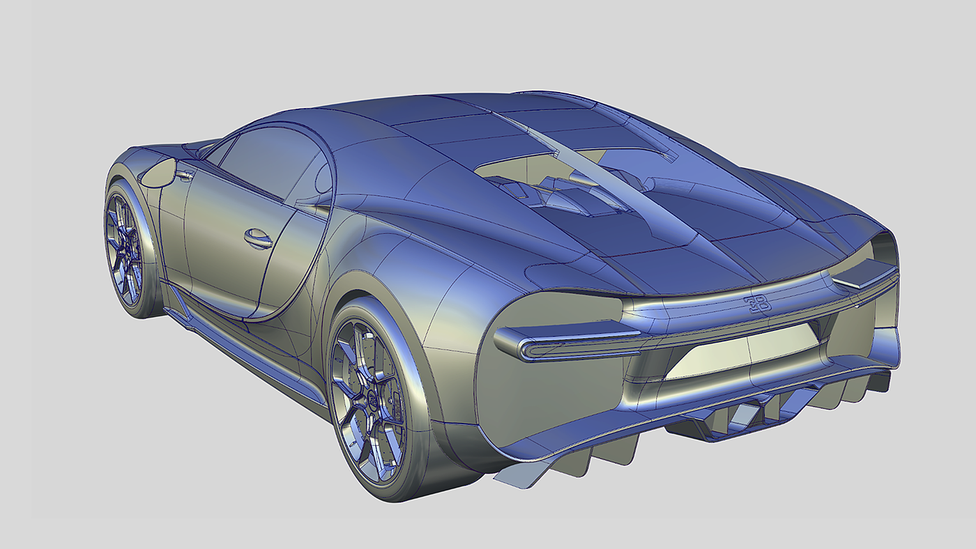 Multi angle，Rendering，3D model，automobile，