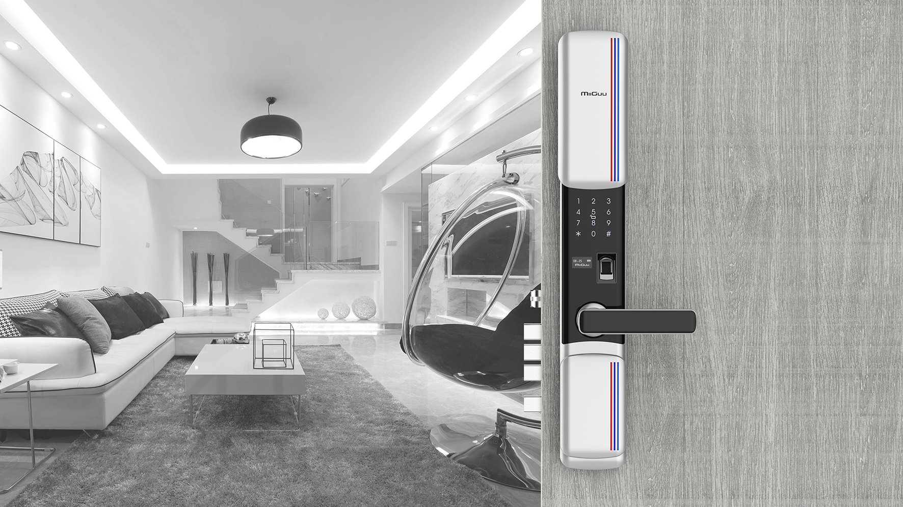 Smart locks, smart homes, smart products，