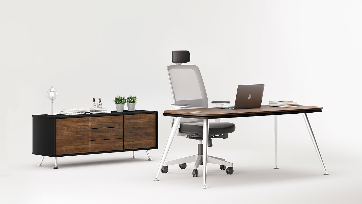woodiness，office，Extremely simple wind，chair，Table，