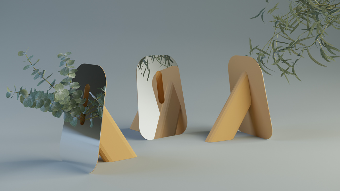 Desktop decoration，ornament，vase，mirror，