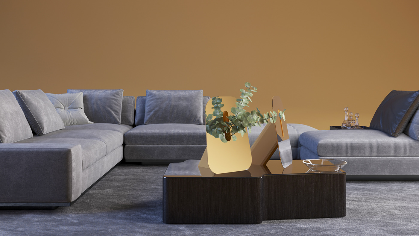 Desktop decoration，ornament，vase，mirror，