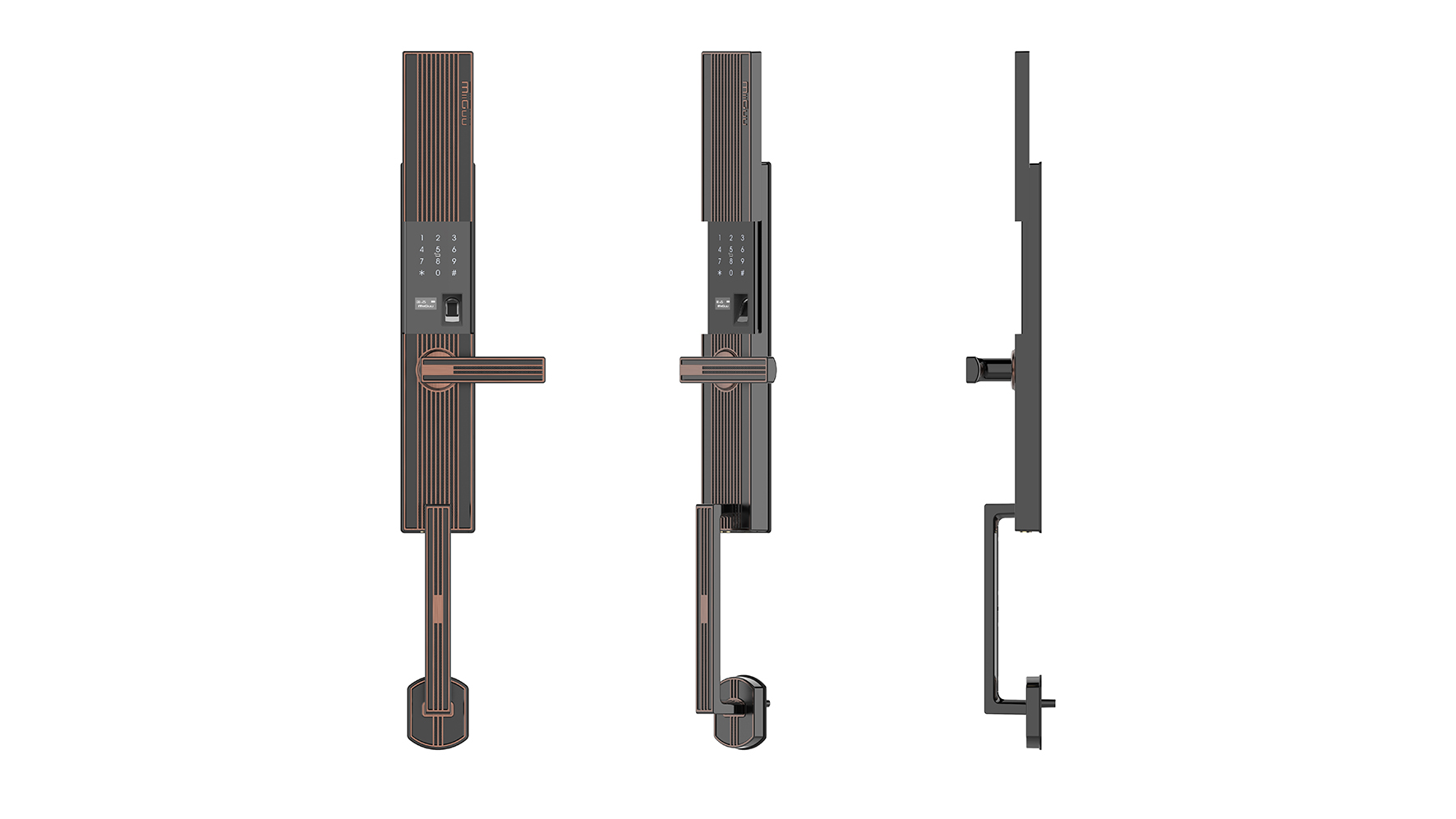 Smart lock, smart, smart home, new Chinese style，