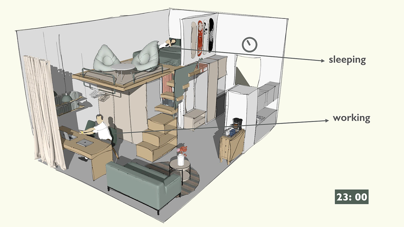 室内设计，小户型，CompactLiving，