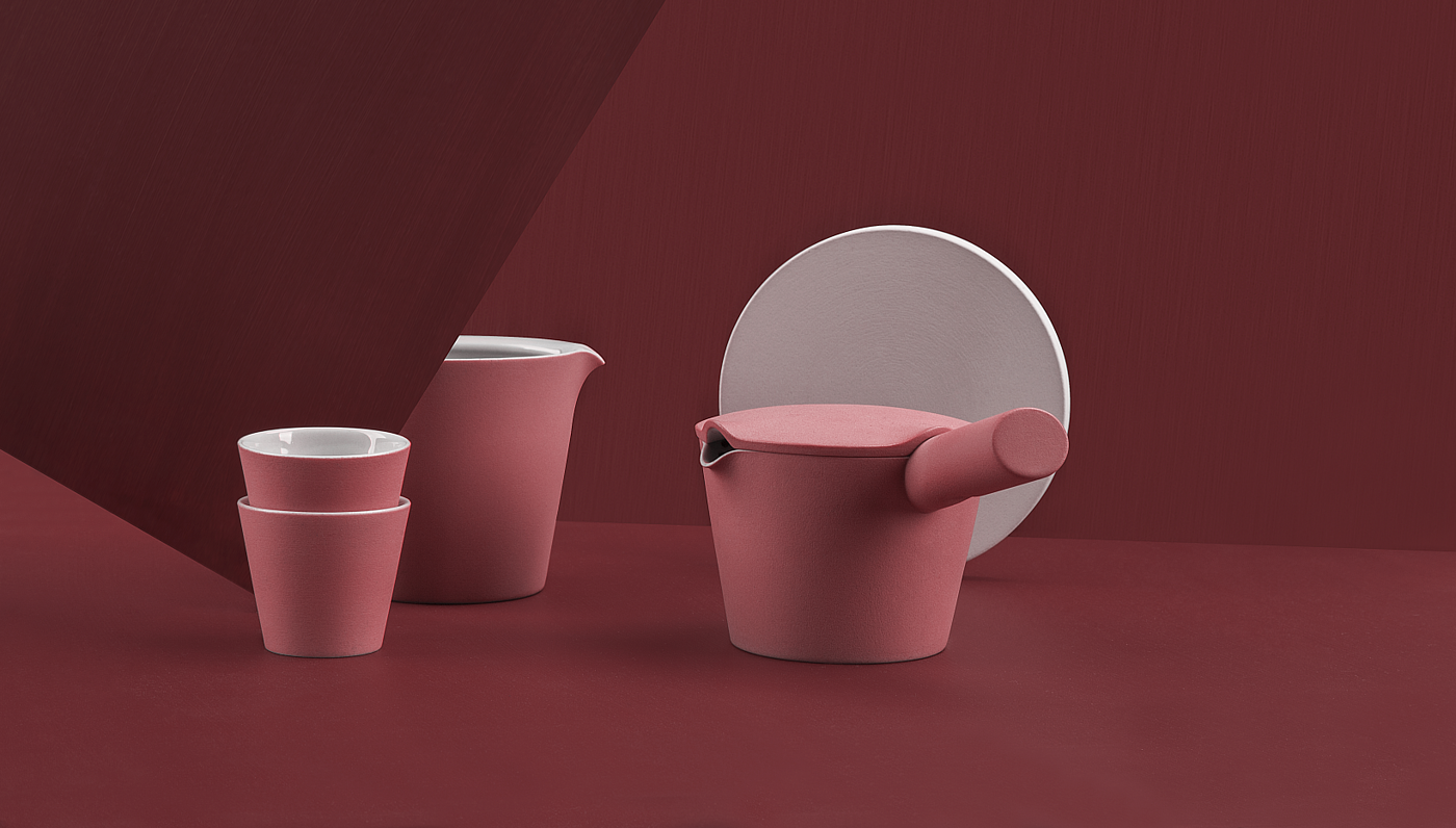 Ceramics, travel, tea sets, craftsmen，