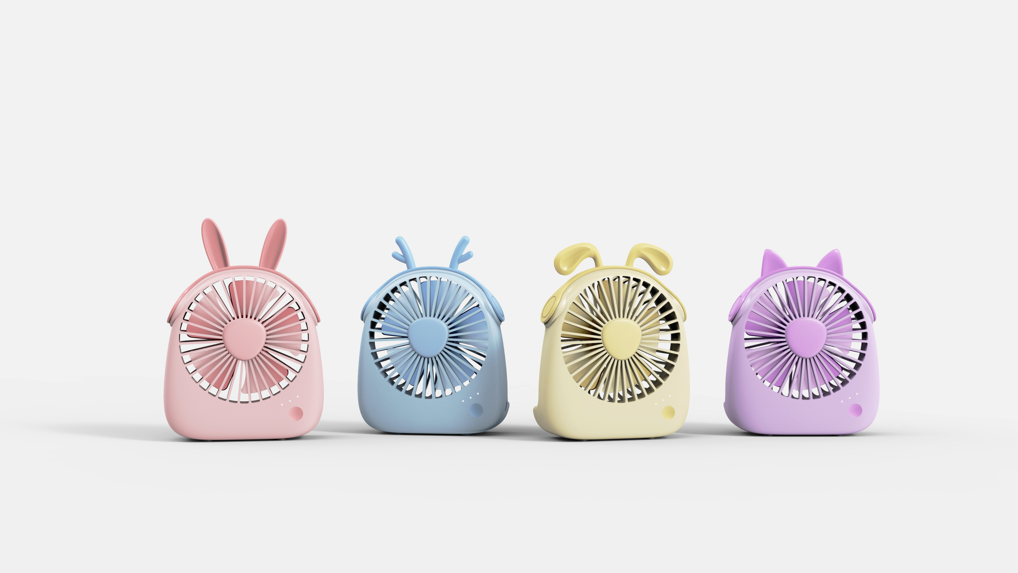 fan，Small fan，Cartoon，lovely，