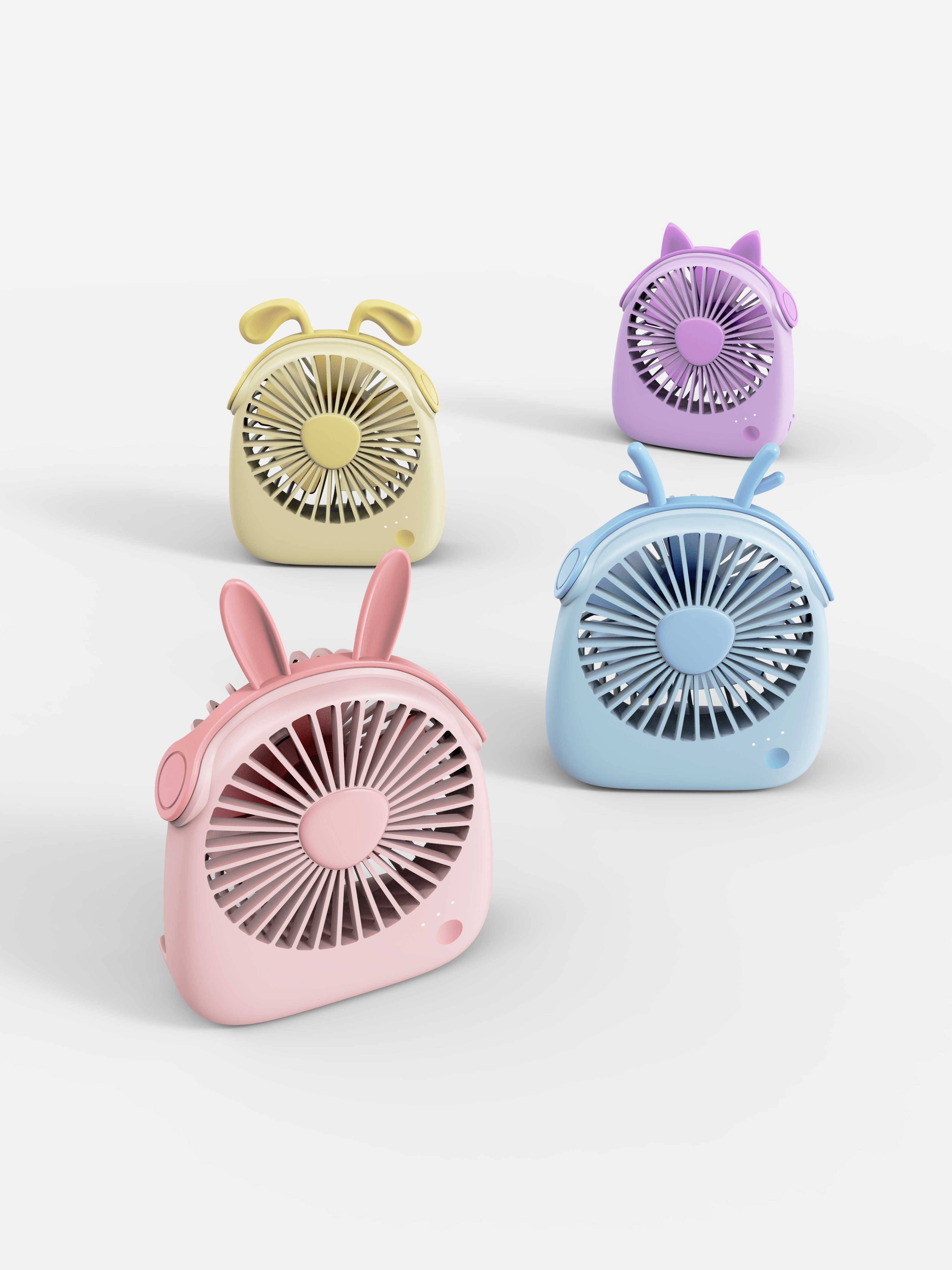 fan，Small fan，Cartoon，lovely，