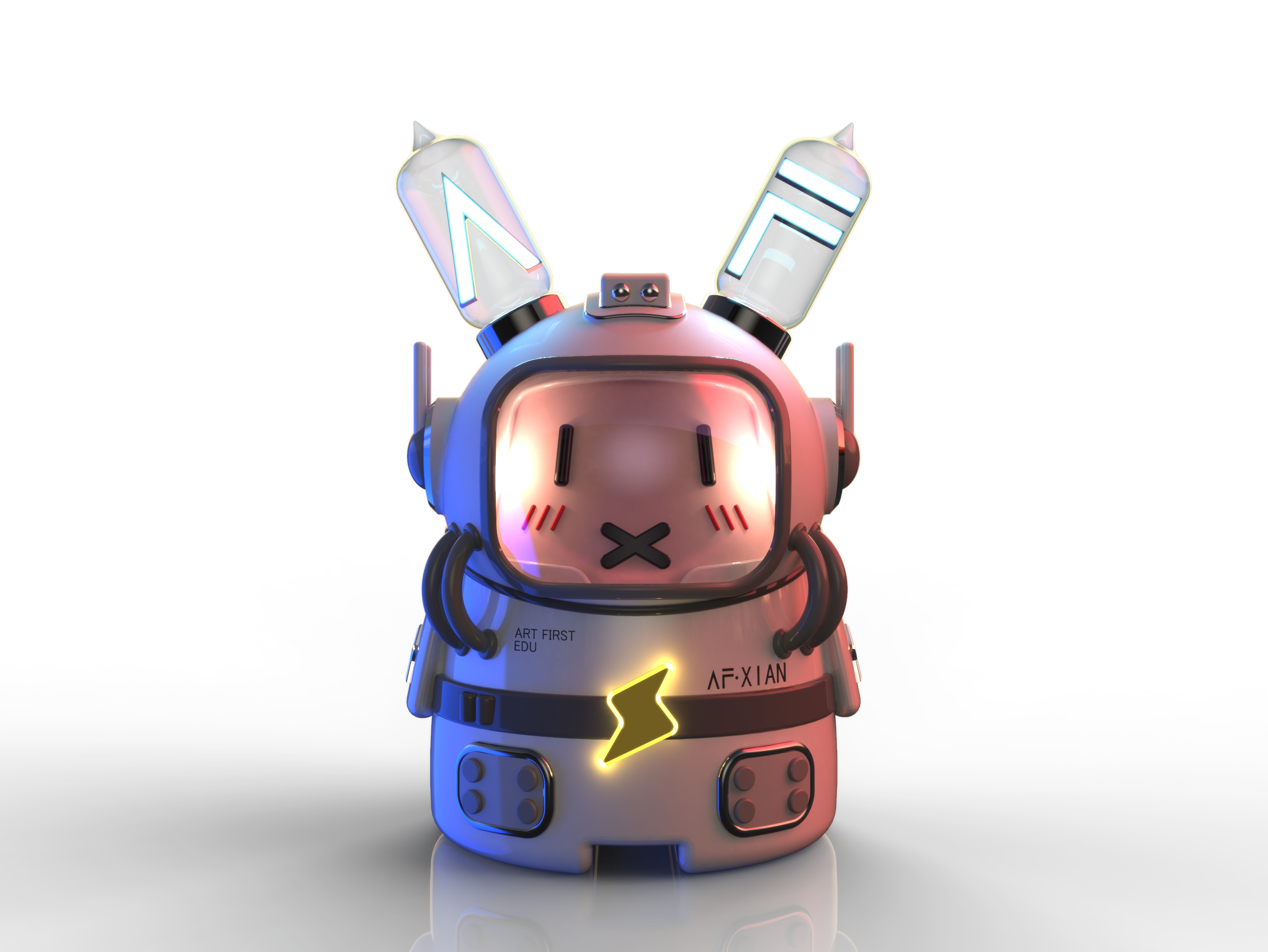 mascot，Garage Kit，astronaut，Model，industrial design，