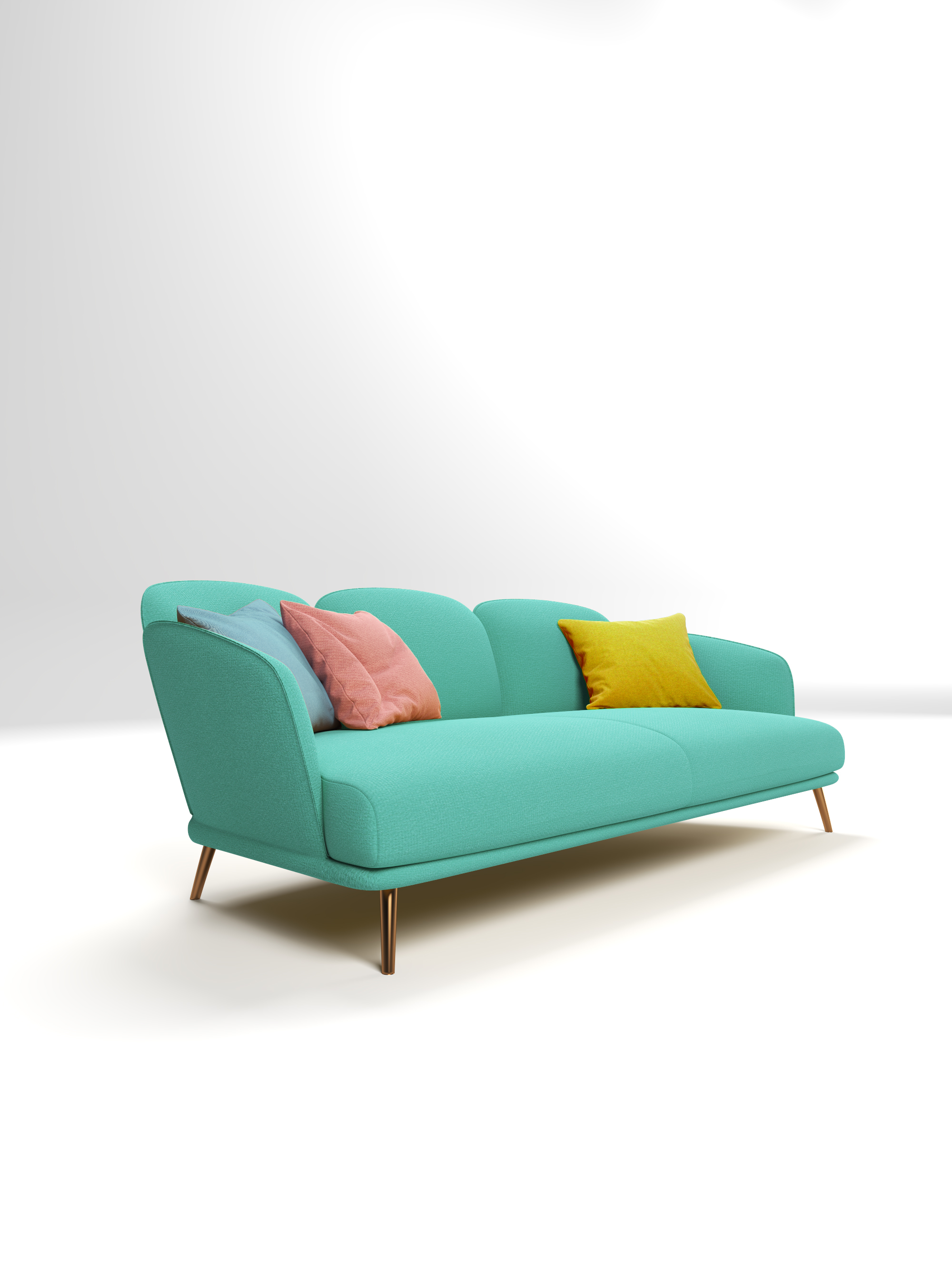 Home Furnishing，furniture，sofa，Fabric sofa，Ins，Ins wind，With Nordic simple style furniture as the keynote, supplemented by，