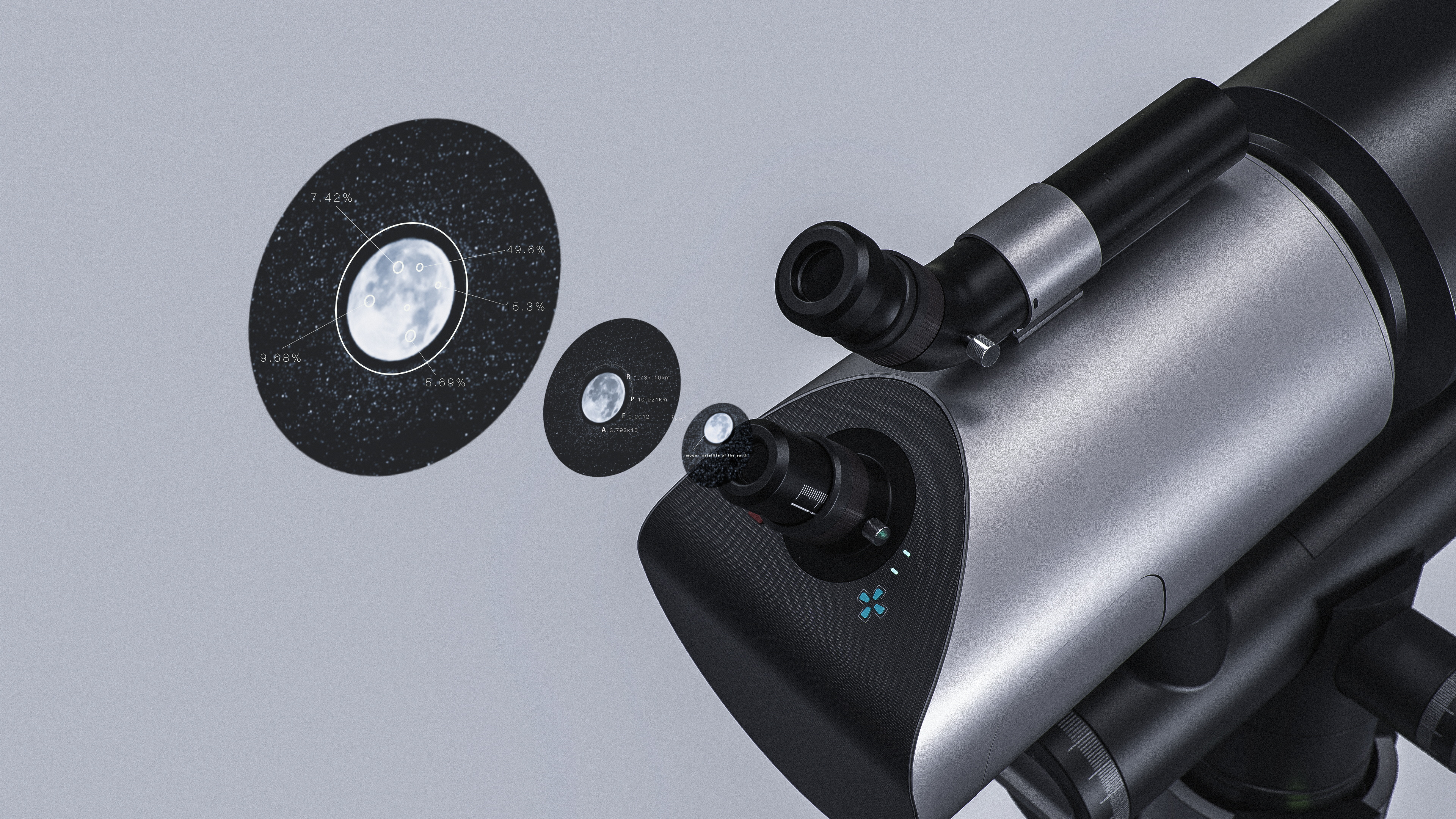 Astronomical telescope，ar，