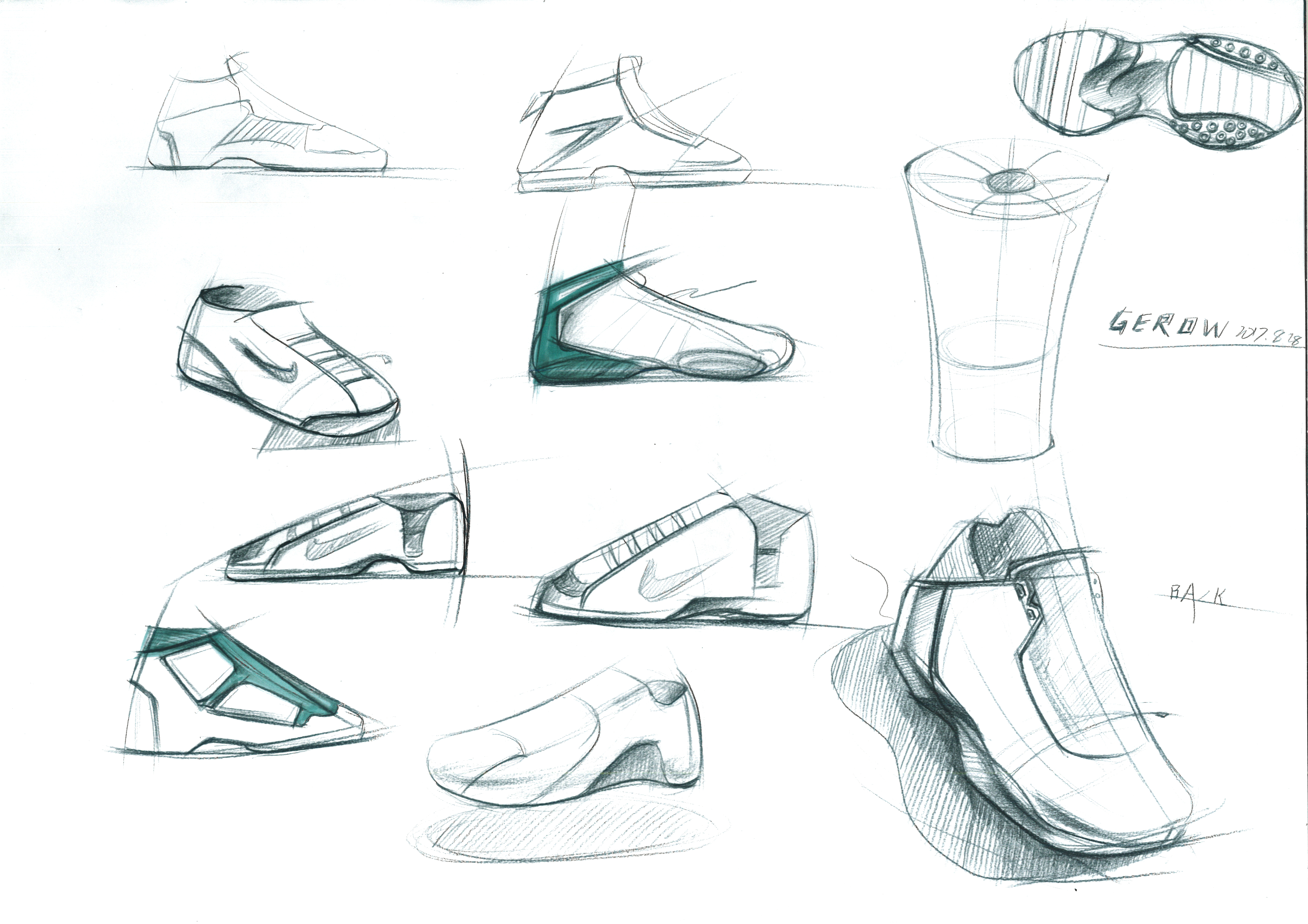 Hand drawn products，