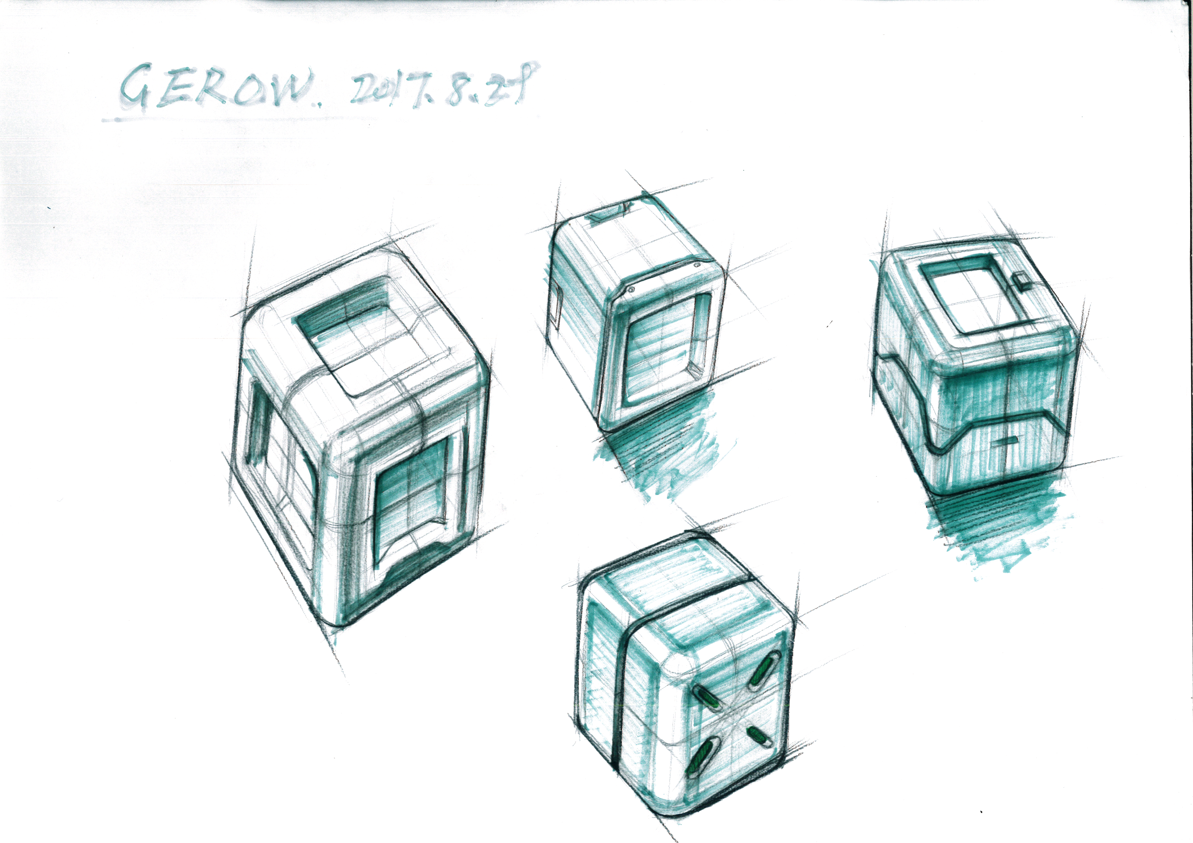 Hand drawn products，