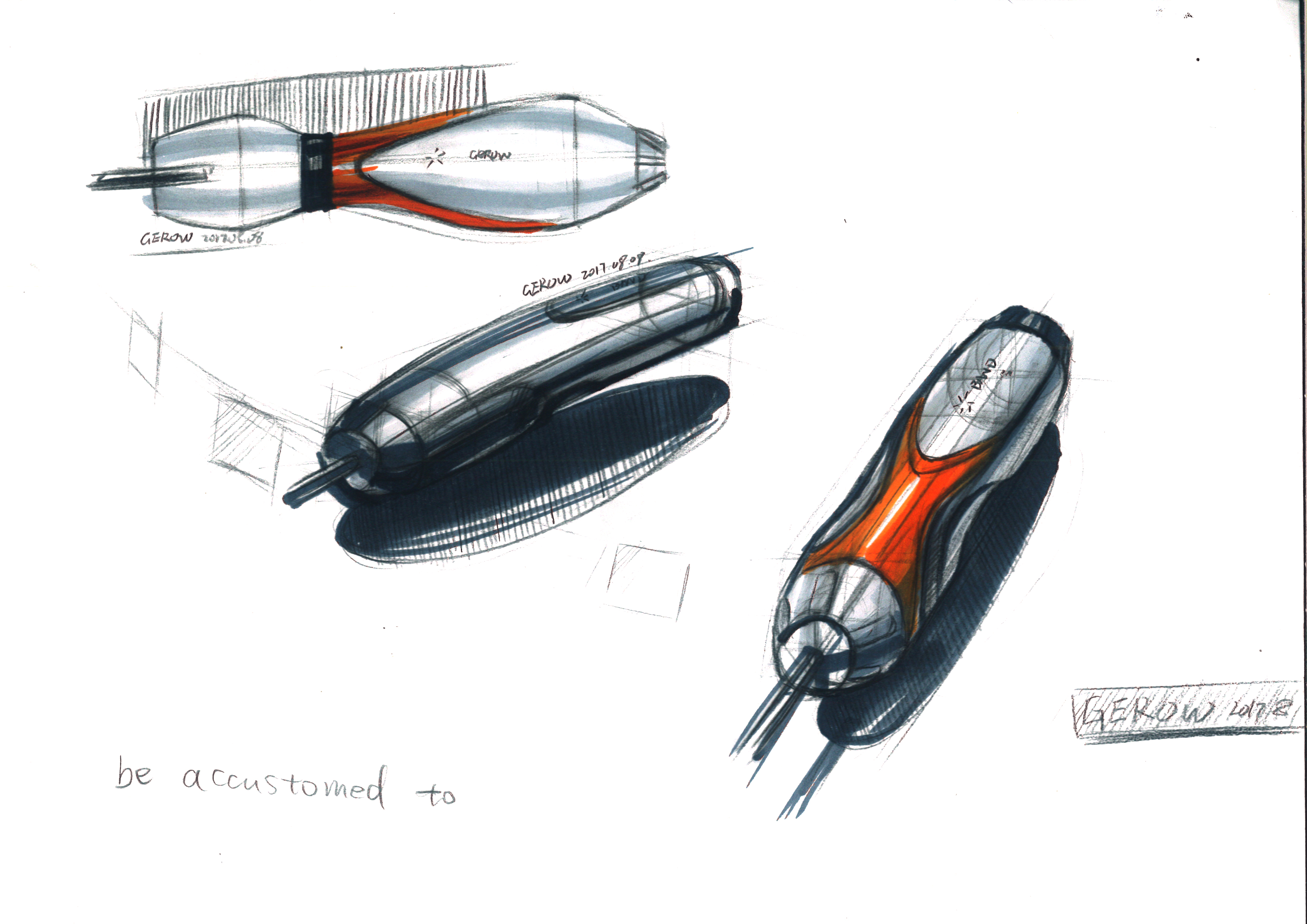 Hand drawn products，