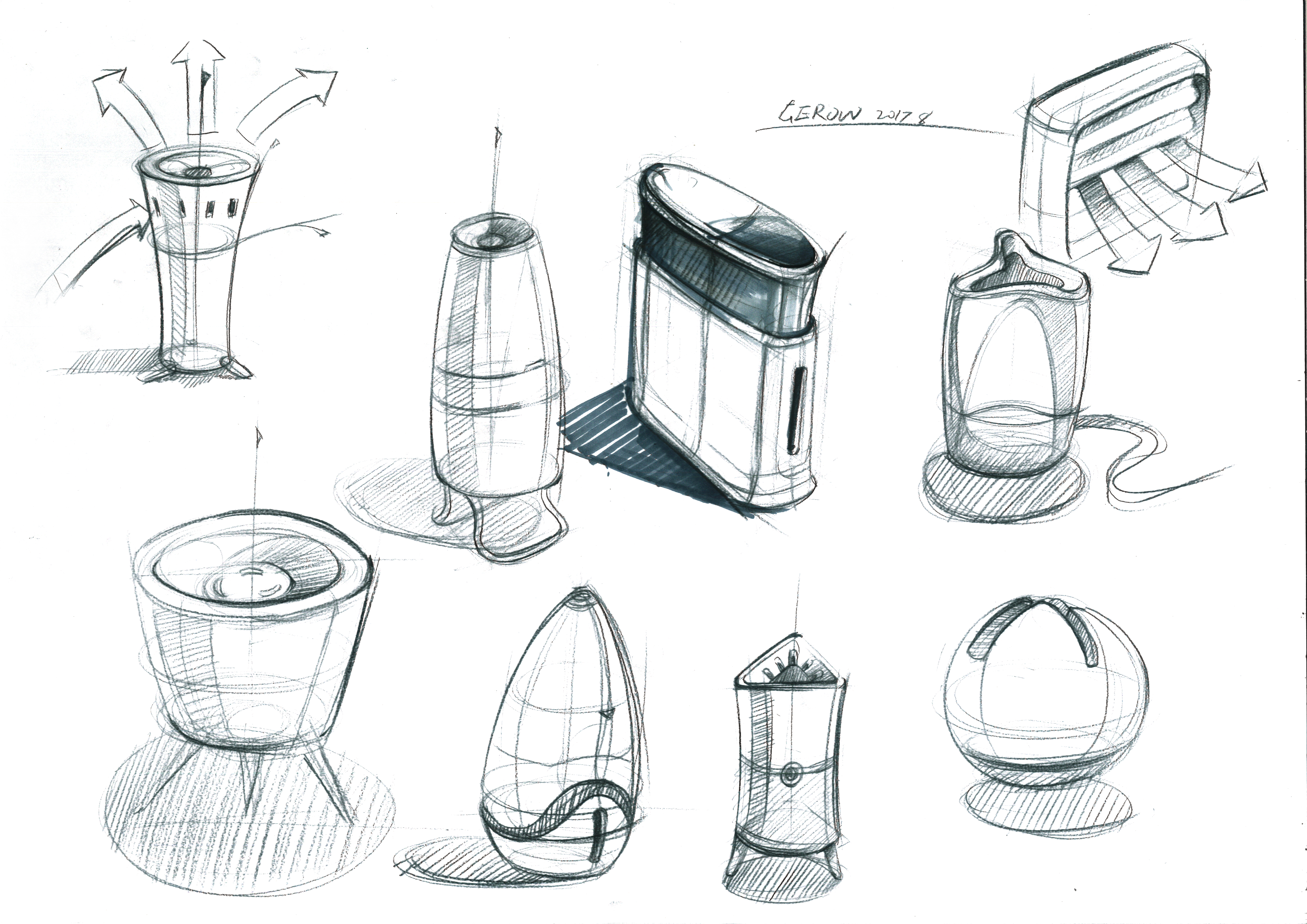 Hand drawn products，