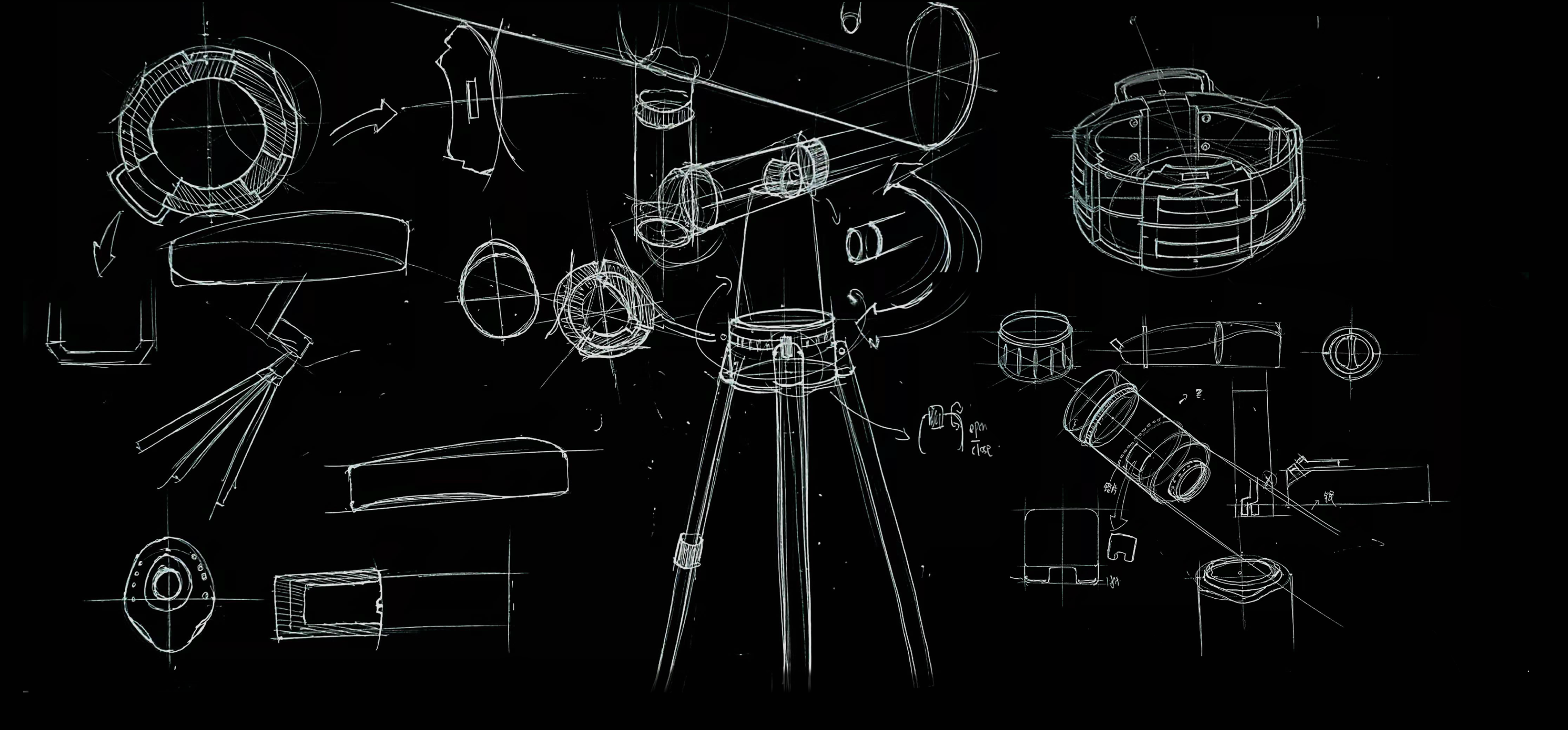 Astronomical telescope，ar，