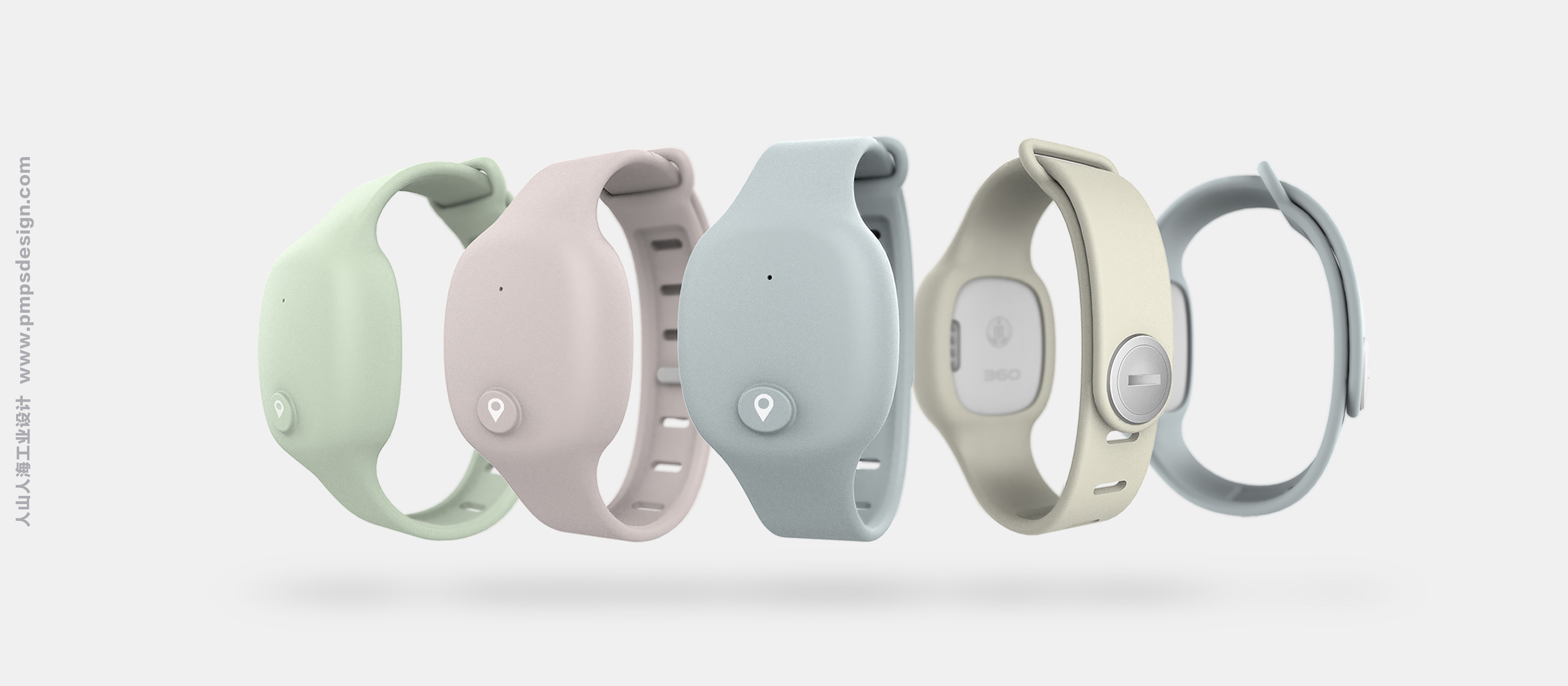 three hundred and sixty，Intelligent hardware，AIOT，PMPS-DESIGN，Human mountain and sea of people industrial design，Elderly Watch，Elderly Bracelet，Smart wear，