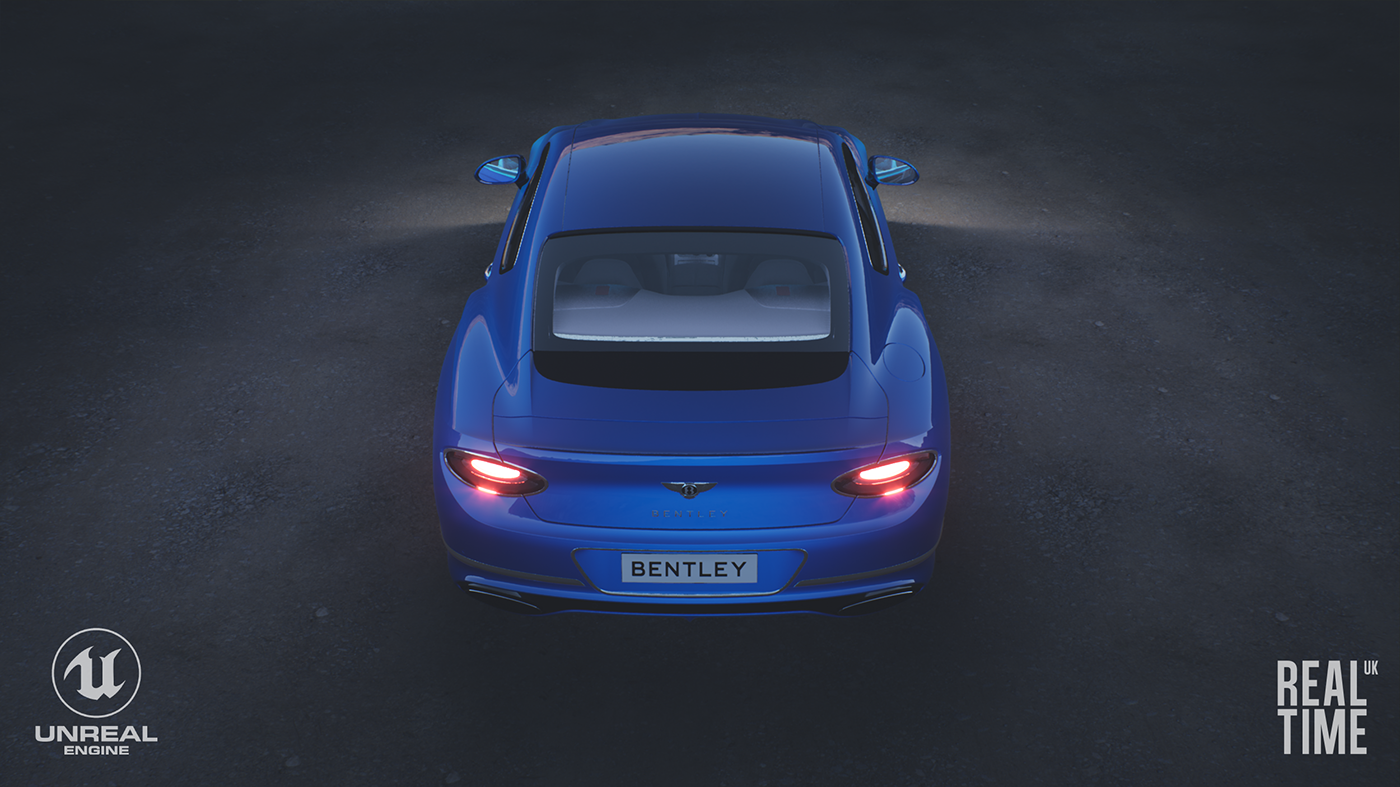 Bentley，Bentley，automobile，design sketch，Render，HDR，