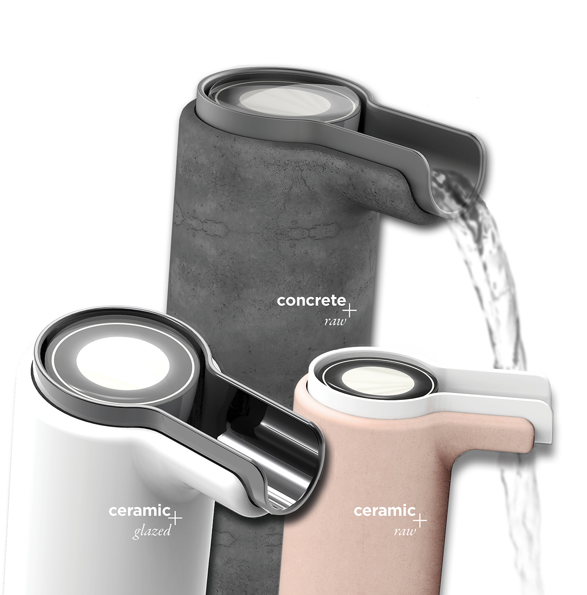 novel，Induction equipment，Metallic texture，Modern design，