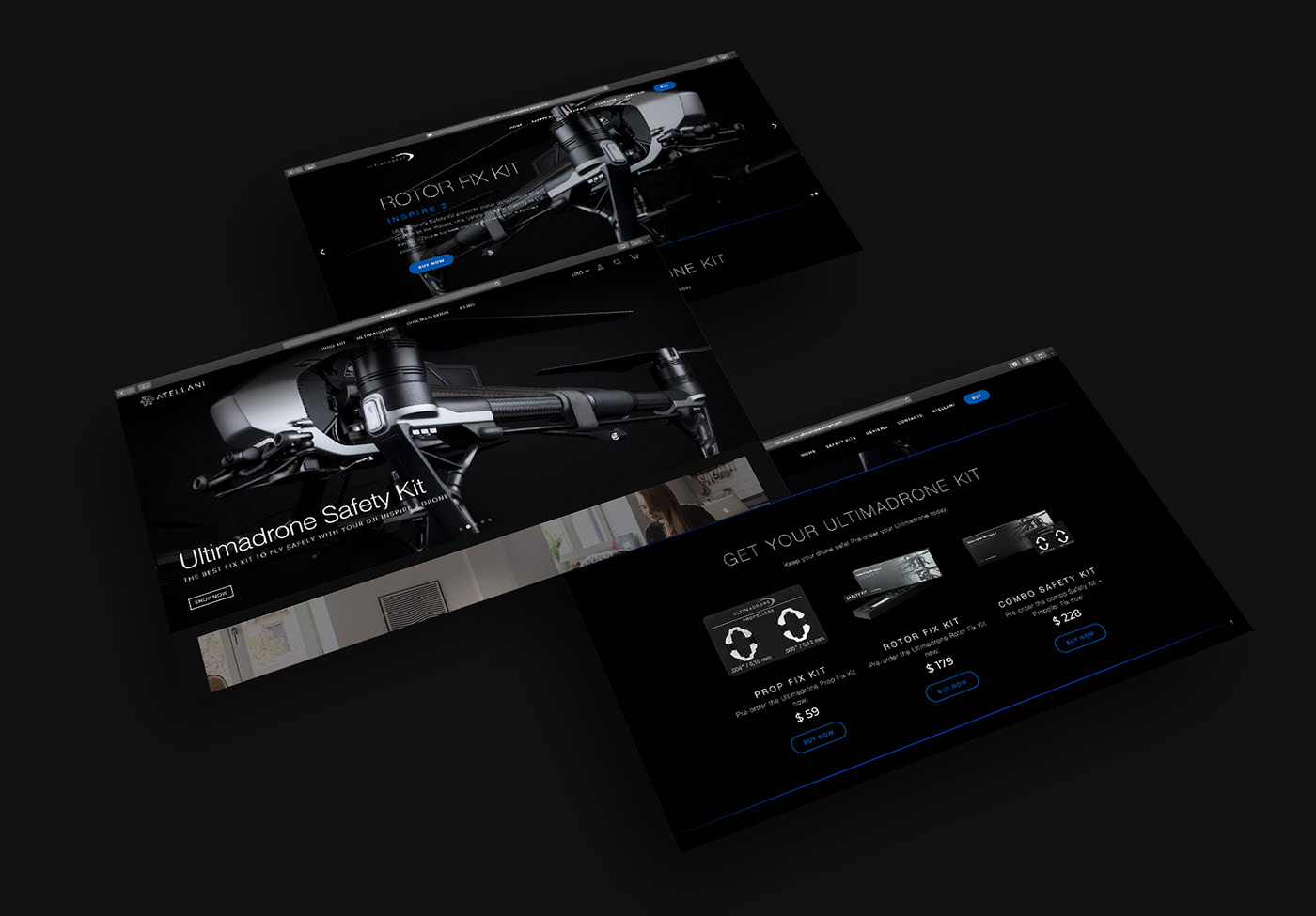 Adapter，Ultimadrone，black，UAV，