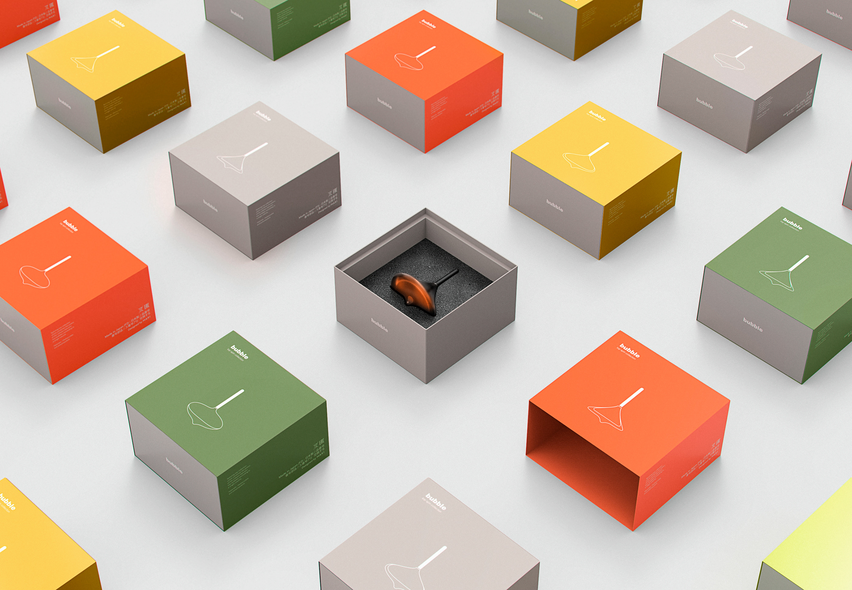 black，Finger spiral，BUBBLE，