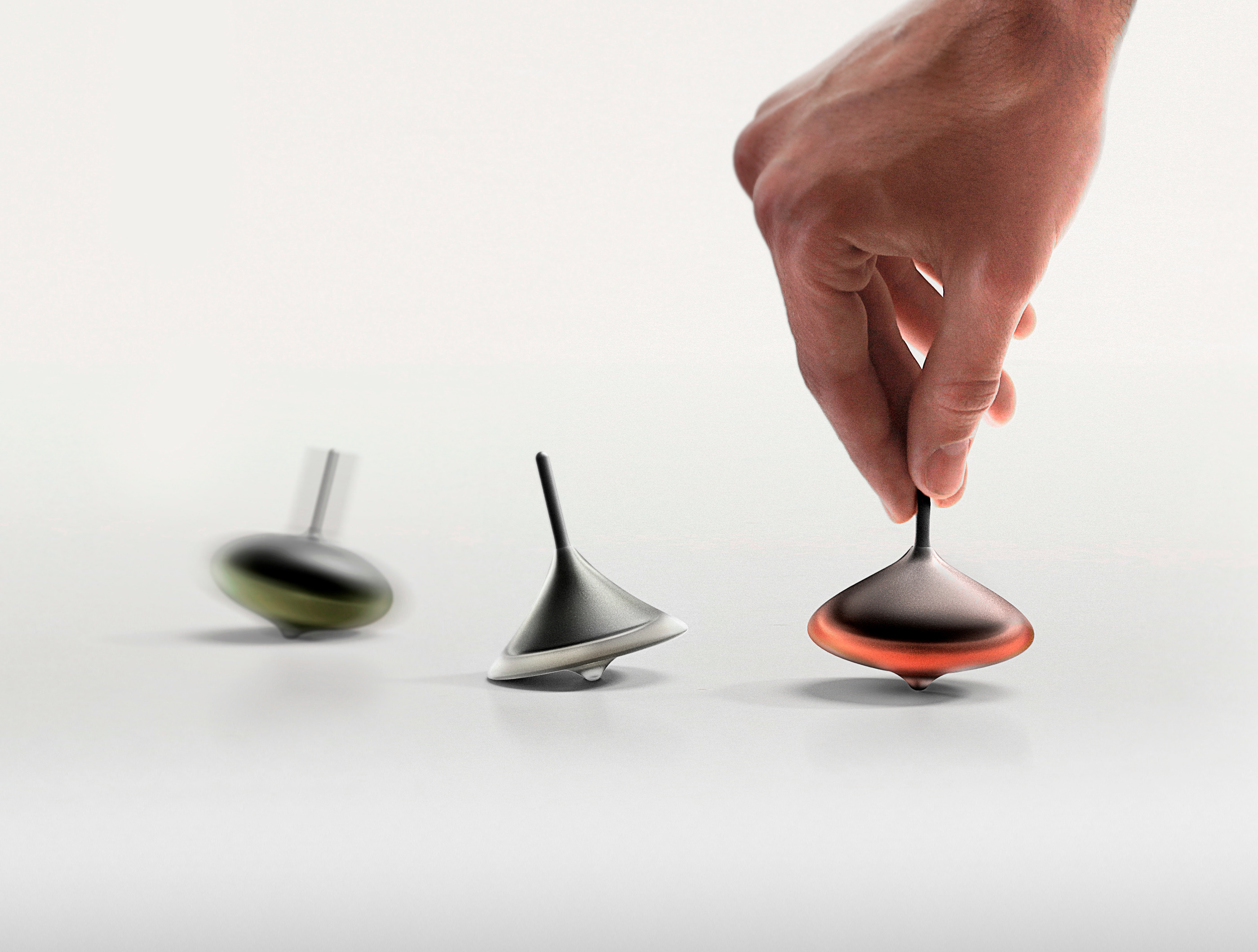 black，Finger spiral，BUBBLE，