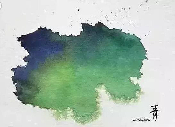 Chinese brush painting，Map，city，sea area，plateau，