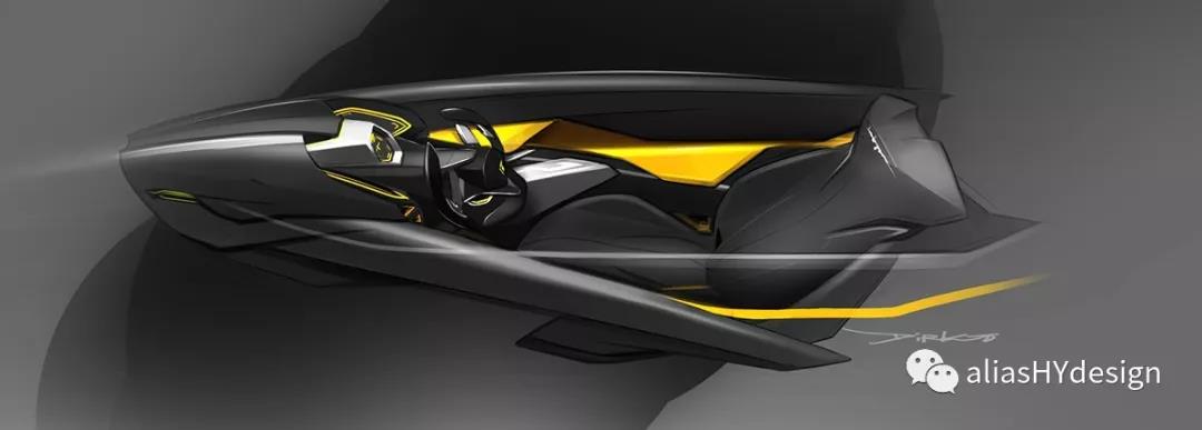 Board drawing, Lamborghini, sports car, hand drawing，