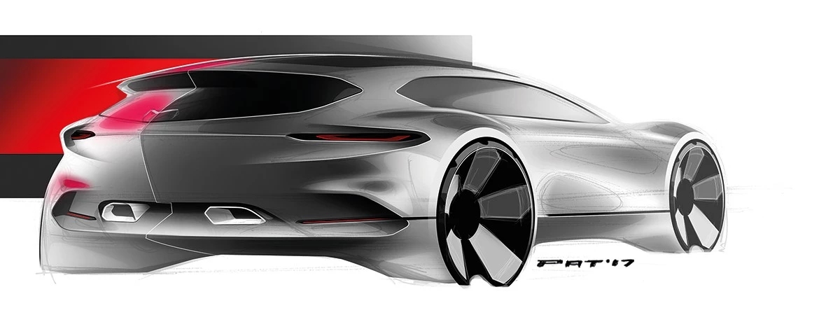 vehicle，Board drawing exercise，Automobile design，