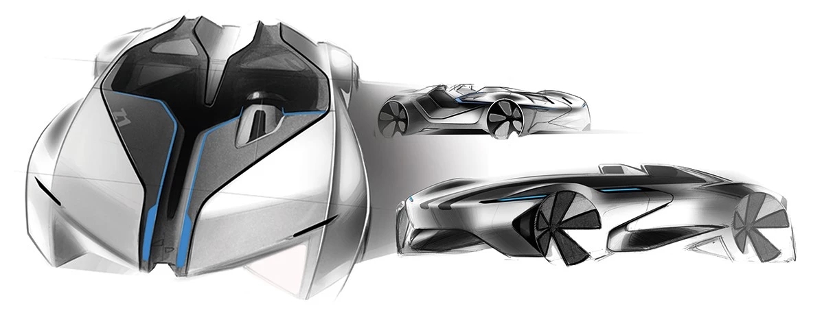 vehicle，Board drawing exercise，Automobile design，