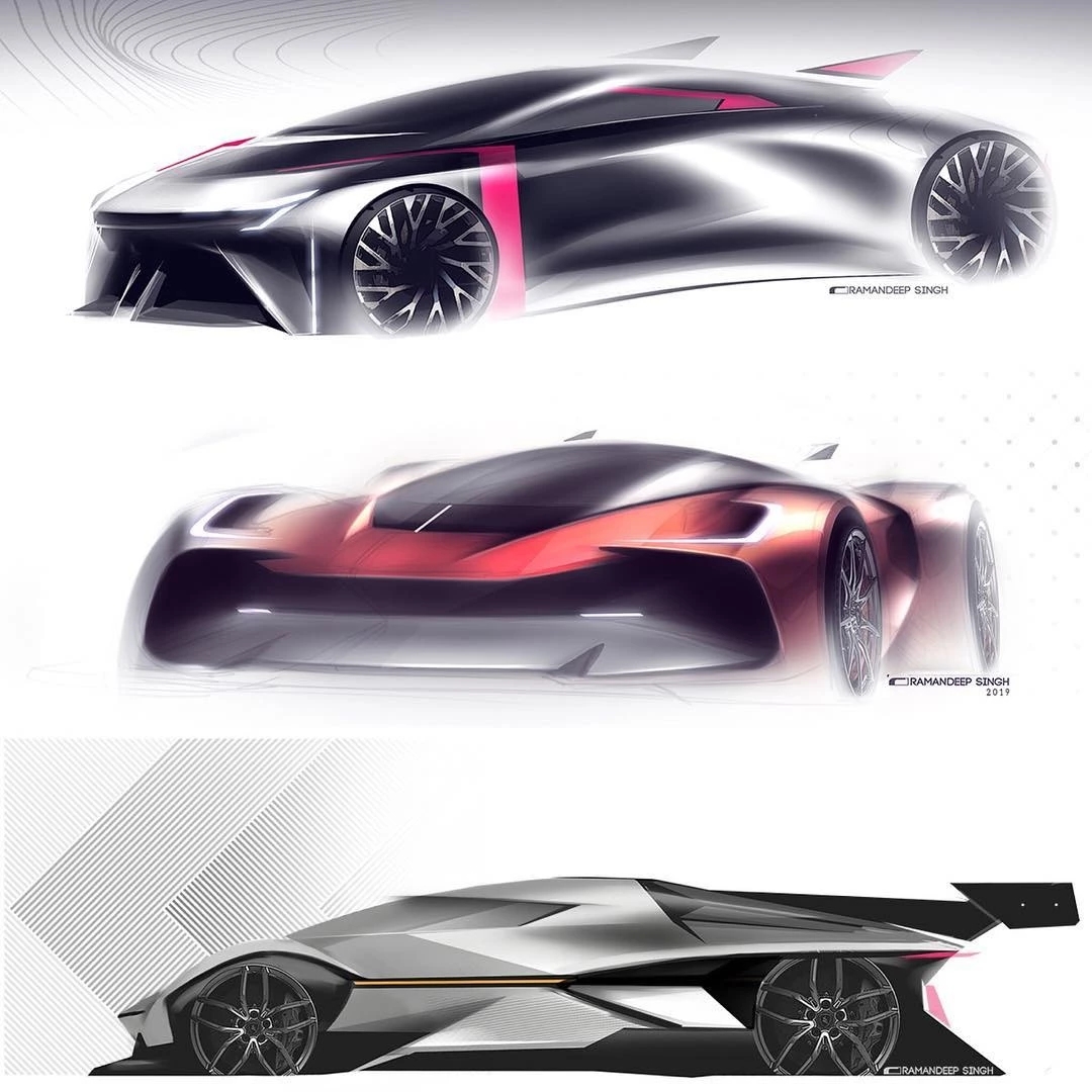 vehicle，Board drawing exercise，Automobile design，