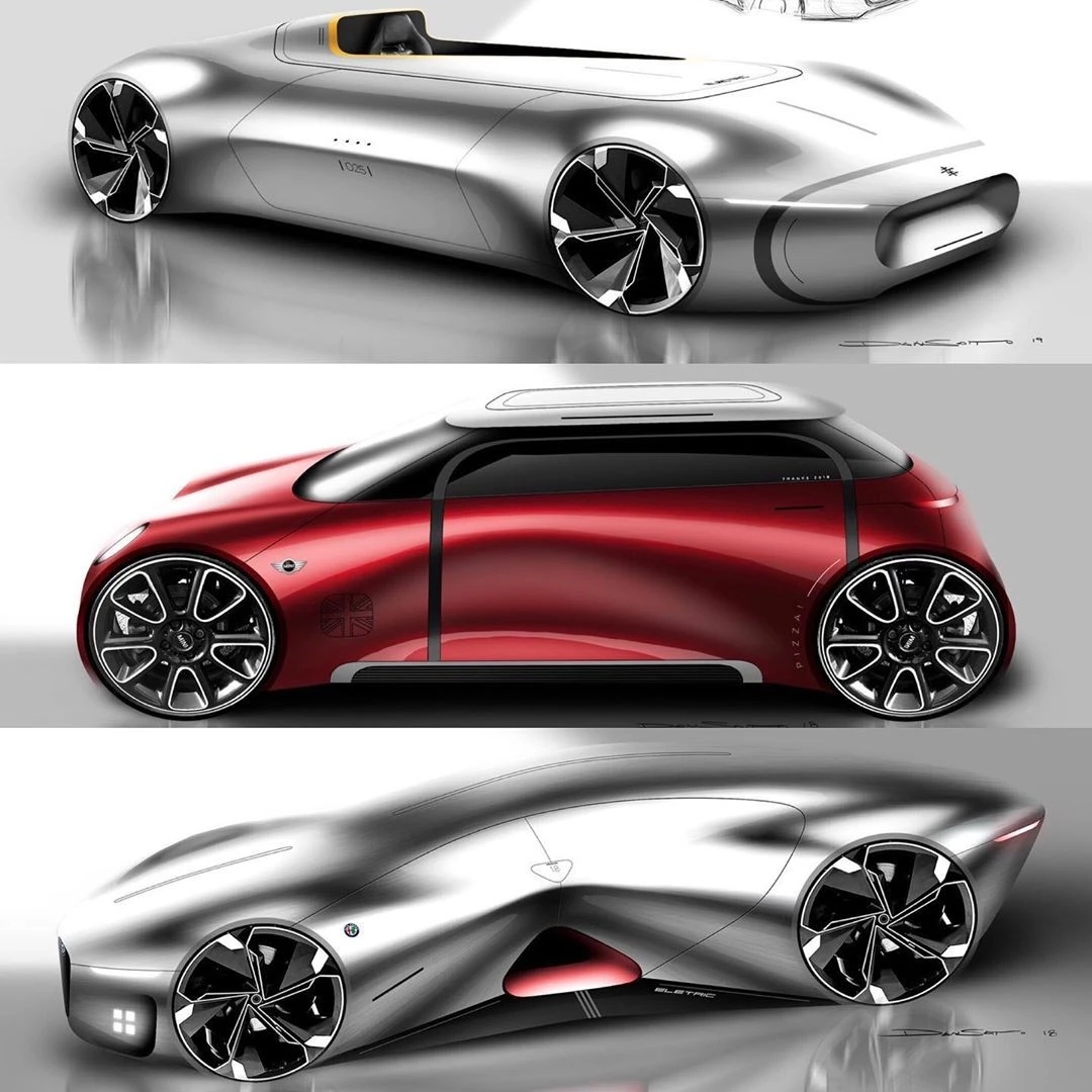 vehicle，Board drawing exercise，Automobile design，