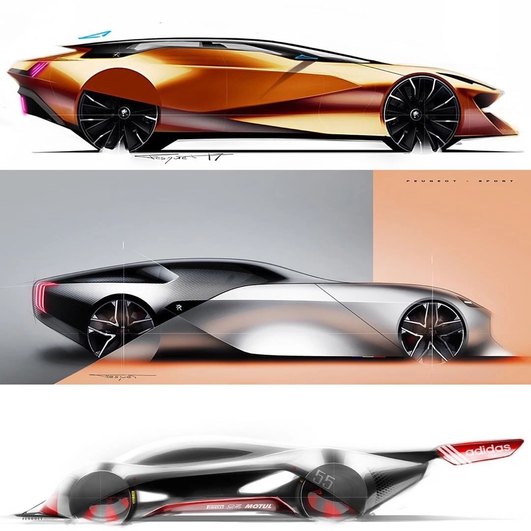 vehicle，Board drawing exercise，Automobile design，