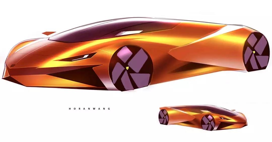 vehicle，Board drawing exercise，Automobile design，